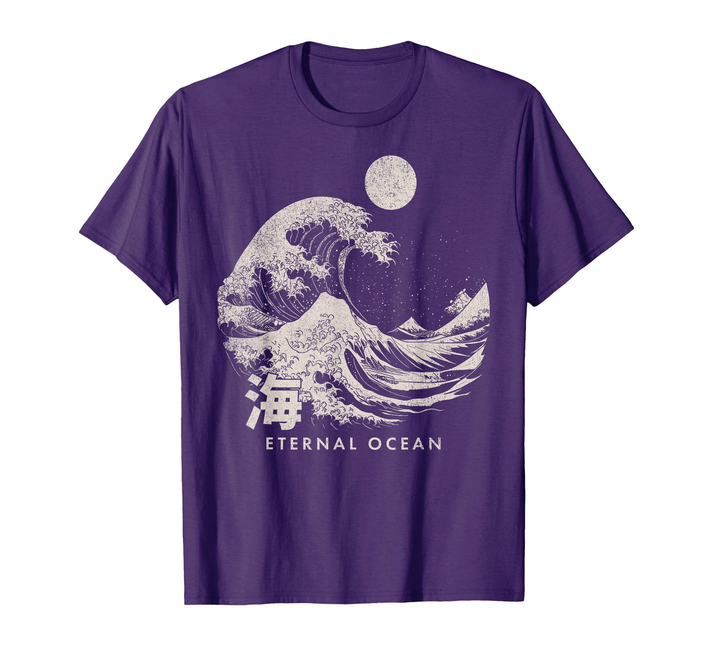 Japanese Eternal Ocean The Great Wave off Kanagawa Japan art T-Shirt