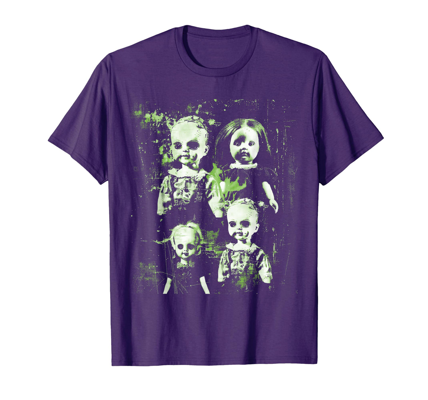 Horror Doll Creepy Cute Haunted Toy Pastel Goth Alt Scary T-Shirt