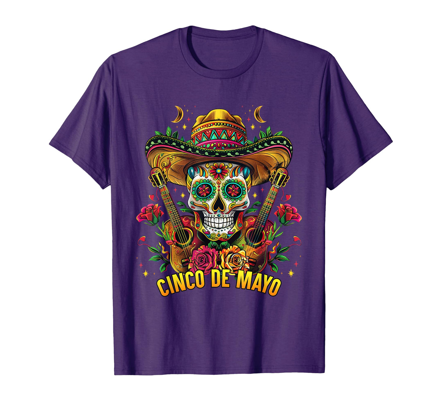 Cinco De Mayo Women Girl Kids Mexican Skull Fiesta 5 De Mayo T-Shirt
