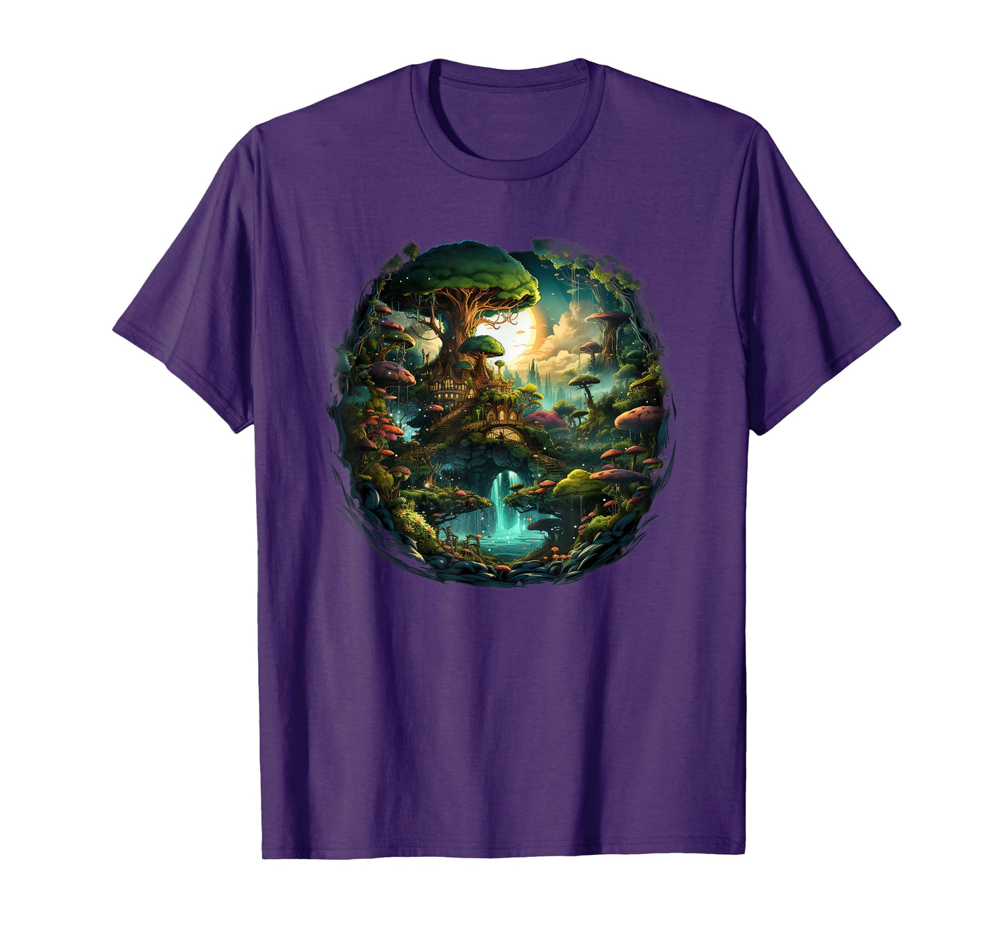 Enchanted Forest of Geek and Nature T-Shirt