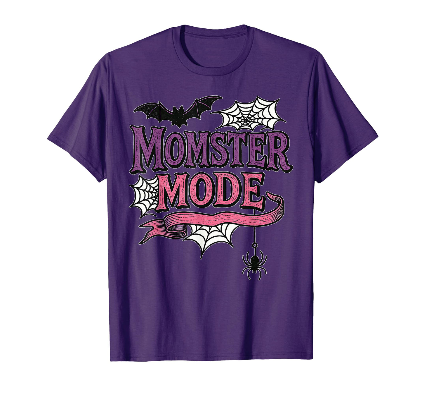 Momster Mode Spooky Halloween Costume Mom T-Shirt