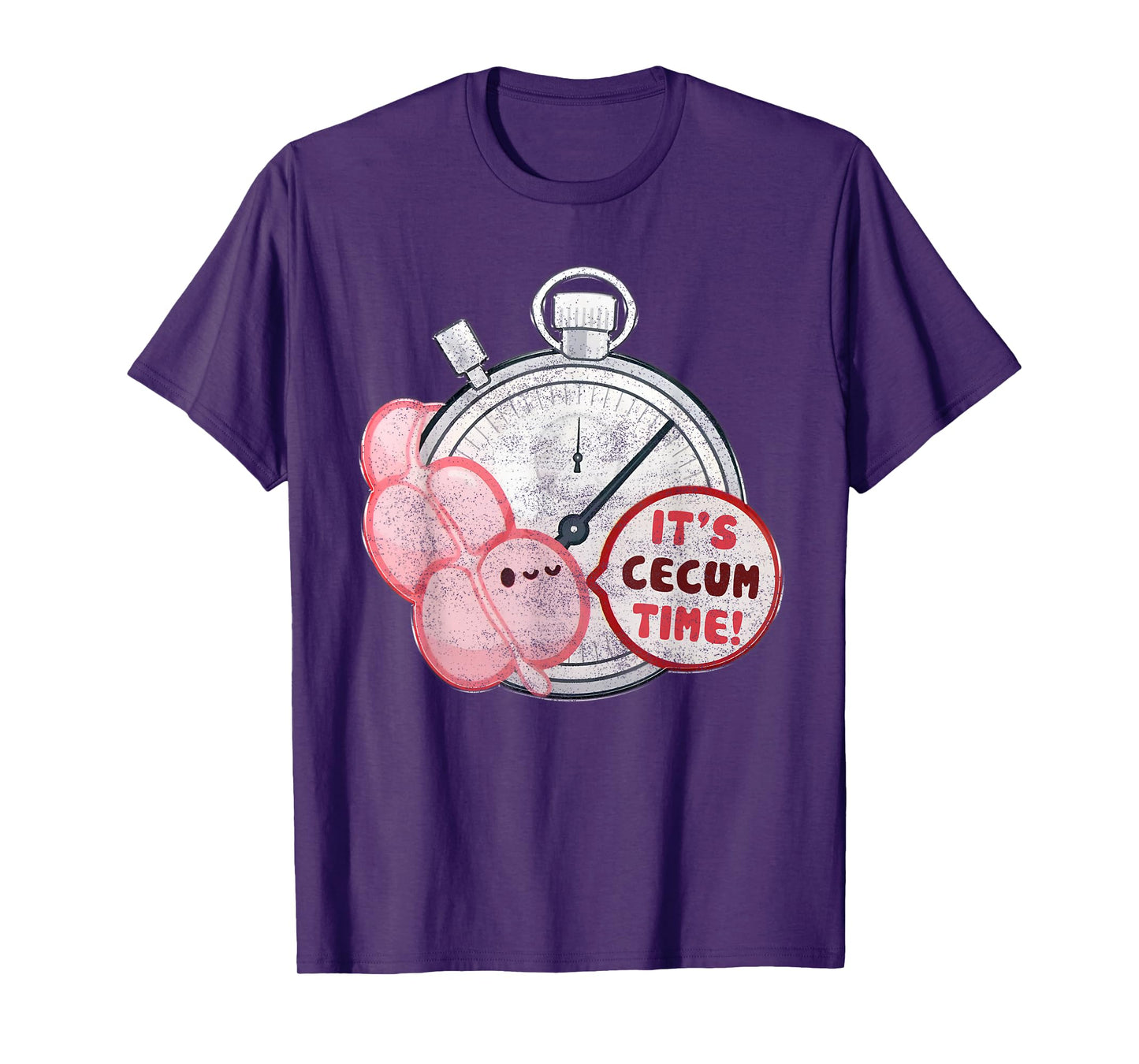 Cecum Time Funny for Endoscopy Nurses GI Clinics Medical Sur T-Shirt