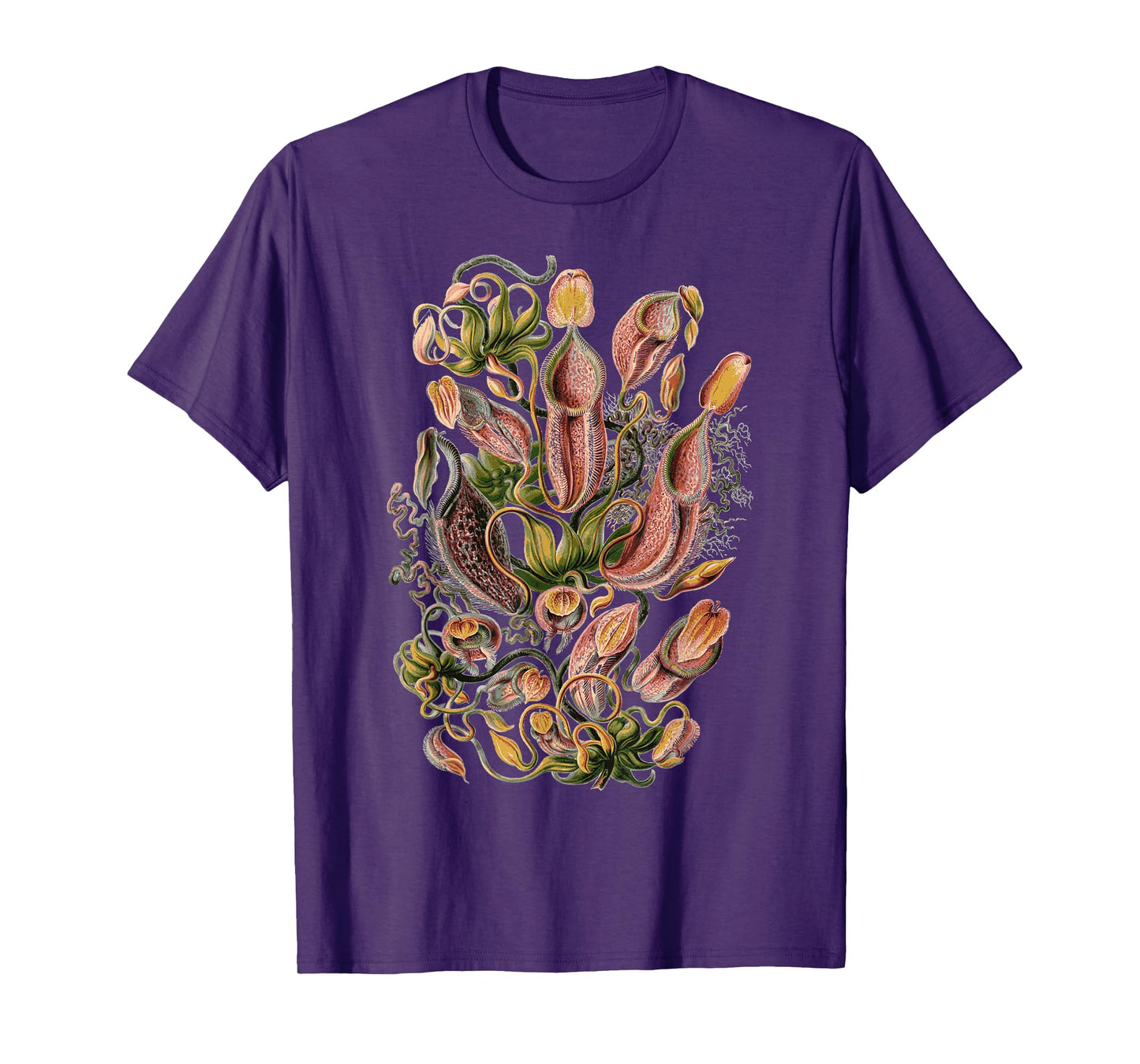 Vintage Carnivorous Plant Shirt Floral Flower T-Shirt