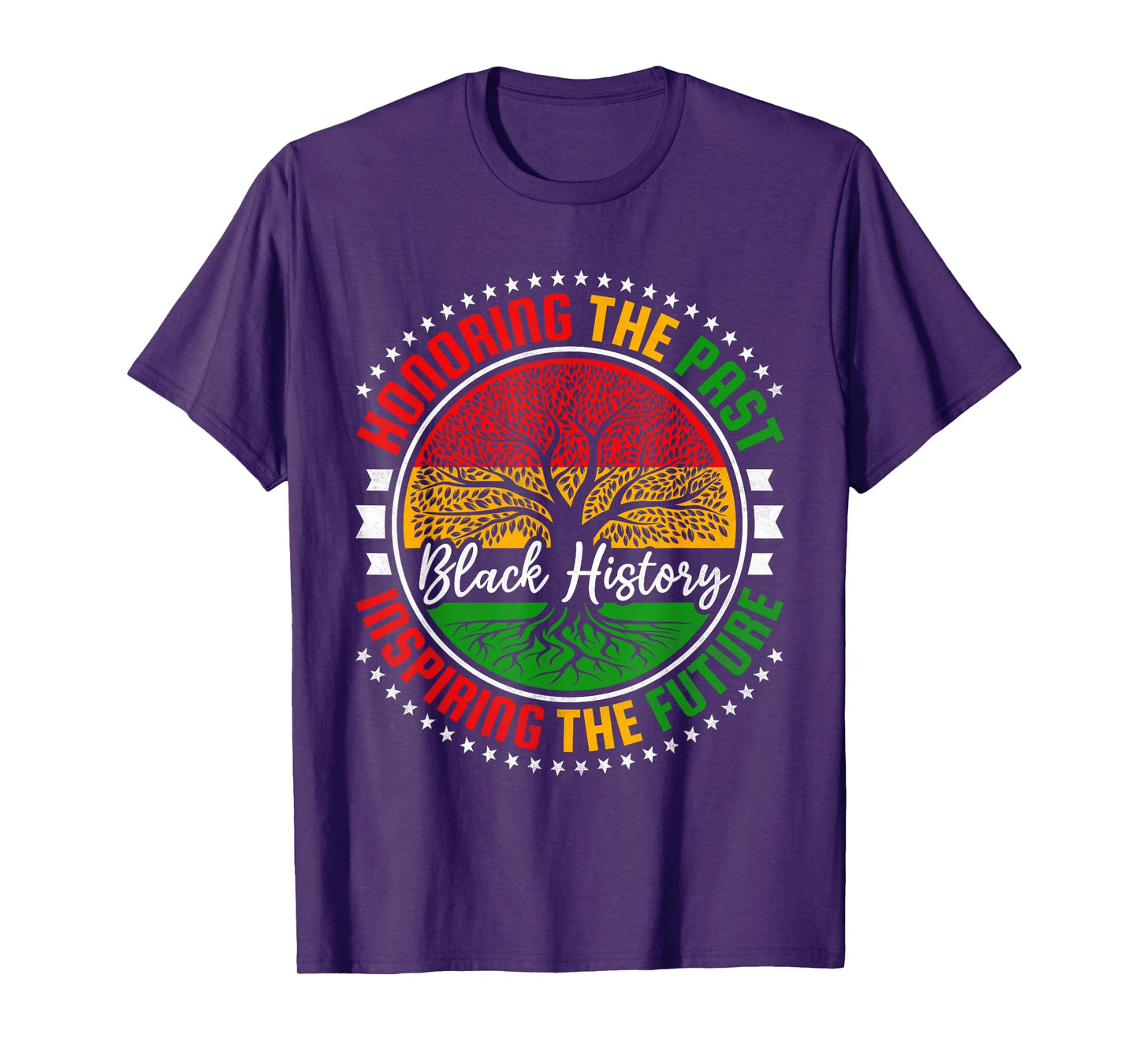 Honoring the Past Inspiring the Future, Black History Month T-Shirt