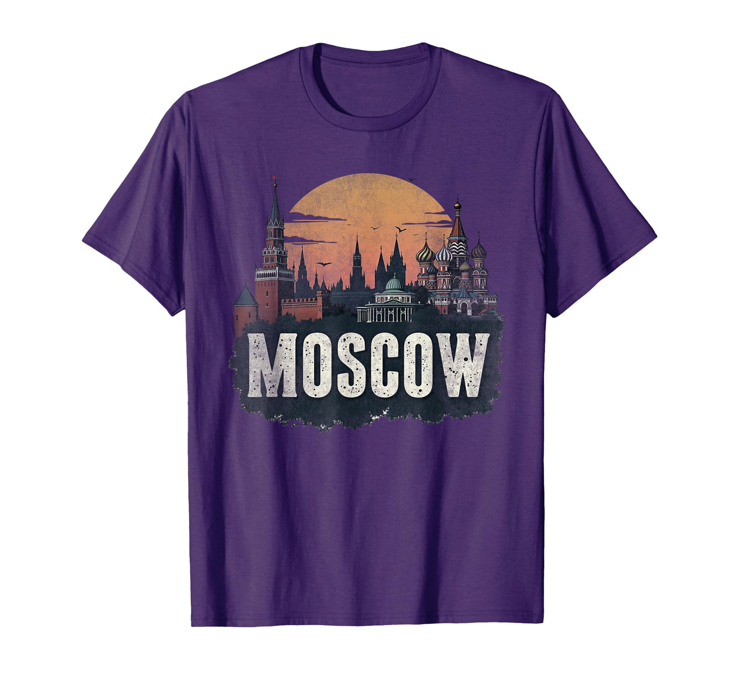 Retro Moscow Landscape Vintage Souvenir T-Shirt