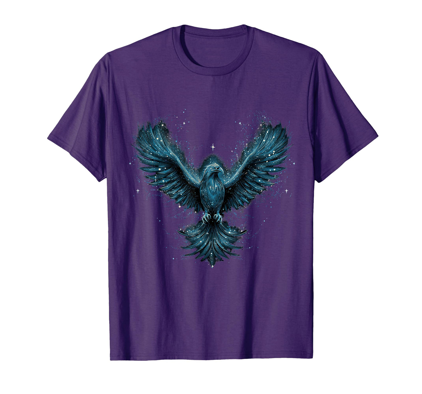 Eagle Animal Lover Artwork Wildlife Forest Graphic Art T-Shirt