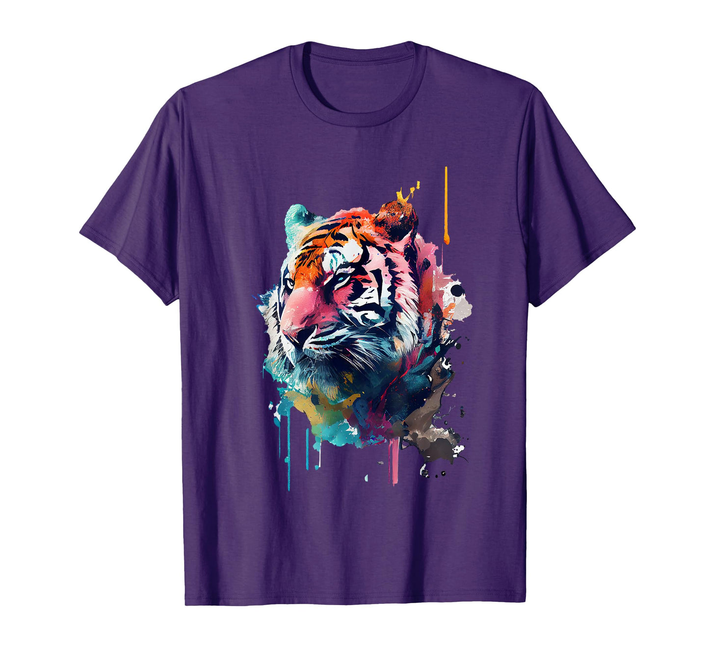 Tiger colors multicolored T-Shirt