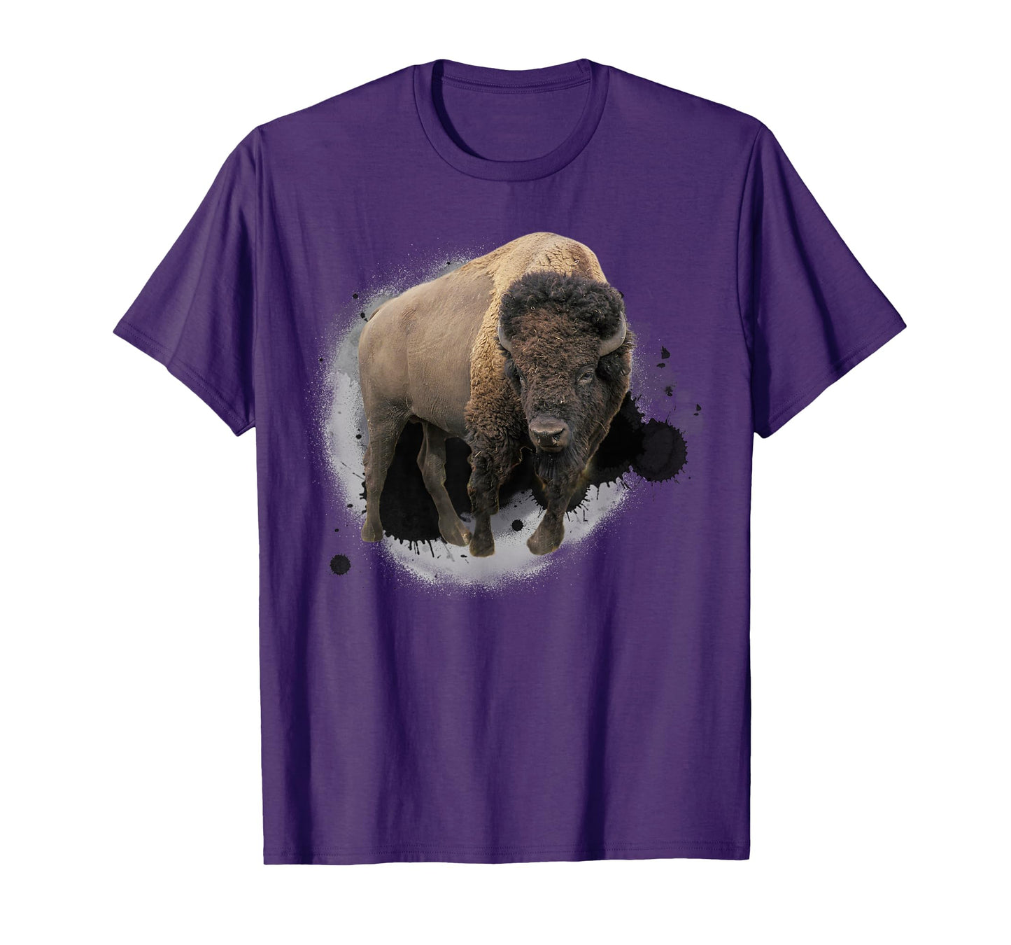 Bison Buffalo Beef Design Illustration Gift T-Shirt