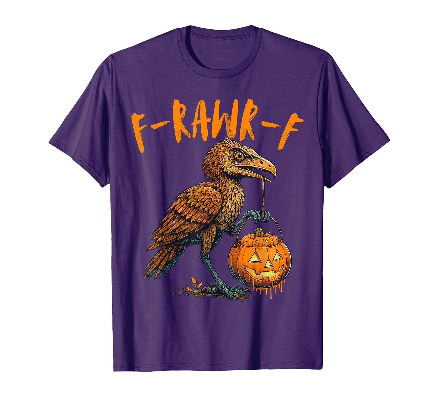FCAWF Funny Rawr Bird Dinosaur Archaeopteryx Halloween Meme T-Shirt