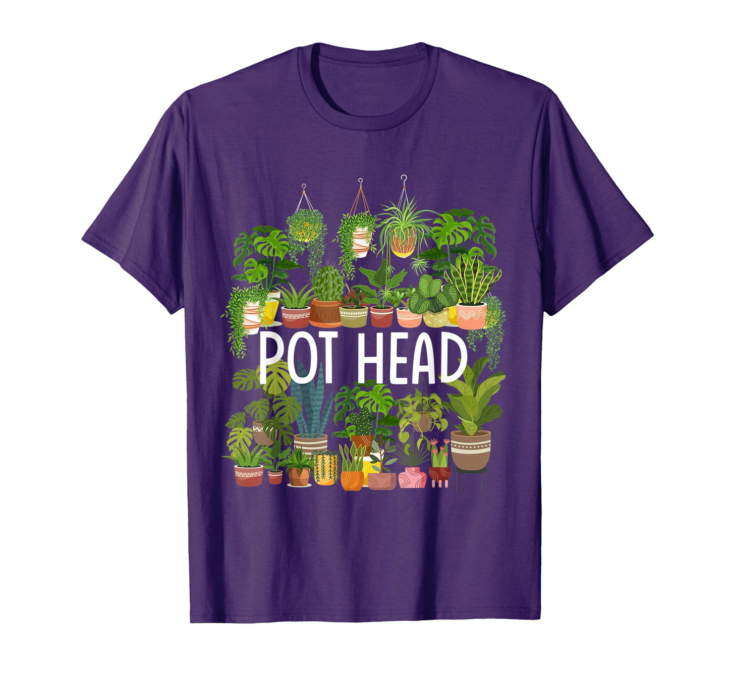 Pot Head - Plant Lover Gift T-Shirt