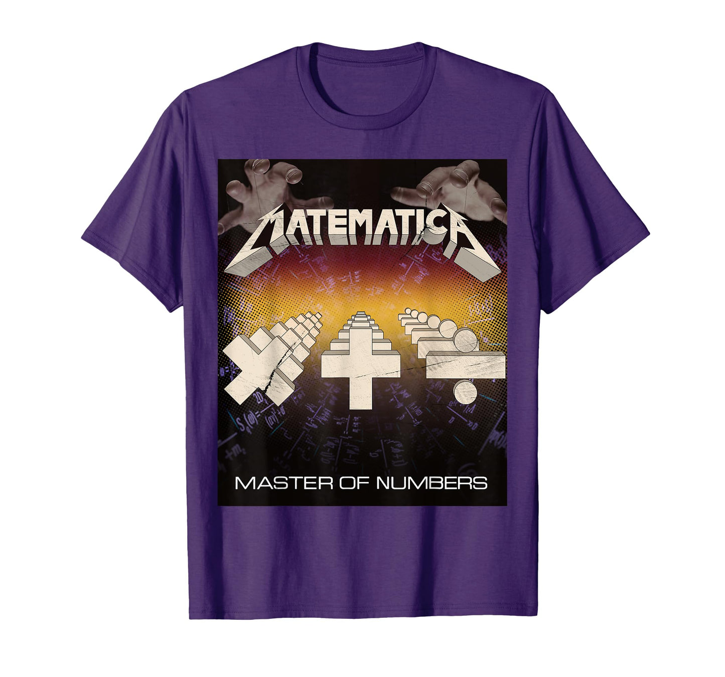 Matematica Master Of Numbers Math Teachers Puppets Parody T-Shirt