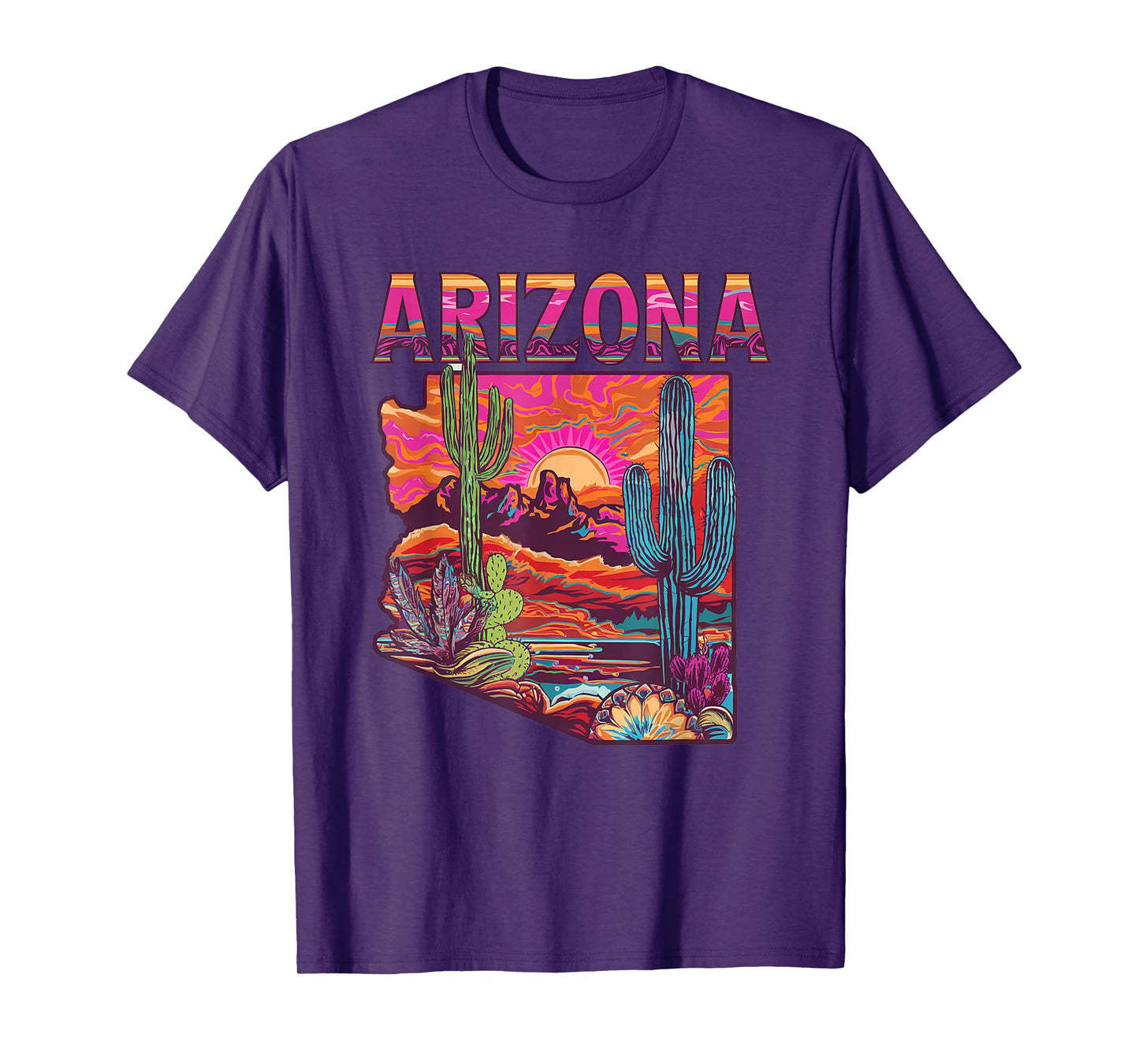 Arizona Flag t-shirt - Arizona Cactus Desert AZ State Pride T-Shirt