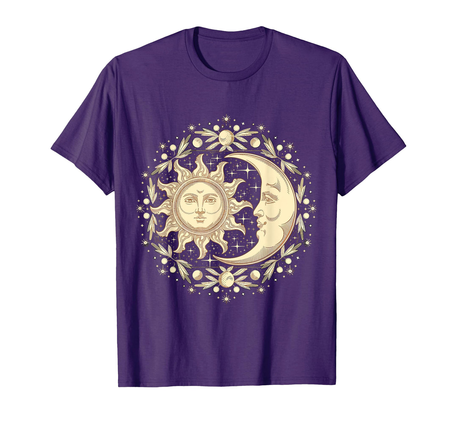 Celestial Moon and Sun T-Shirt