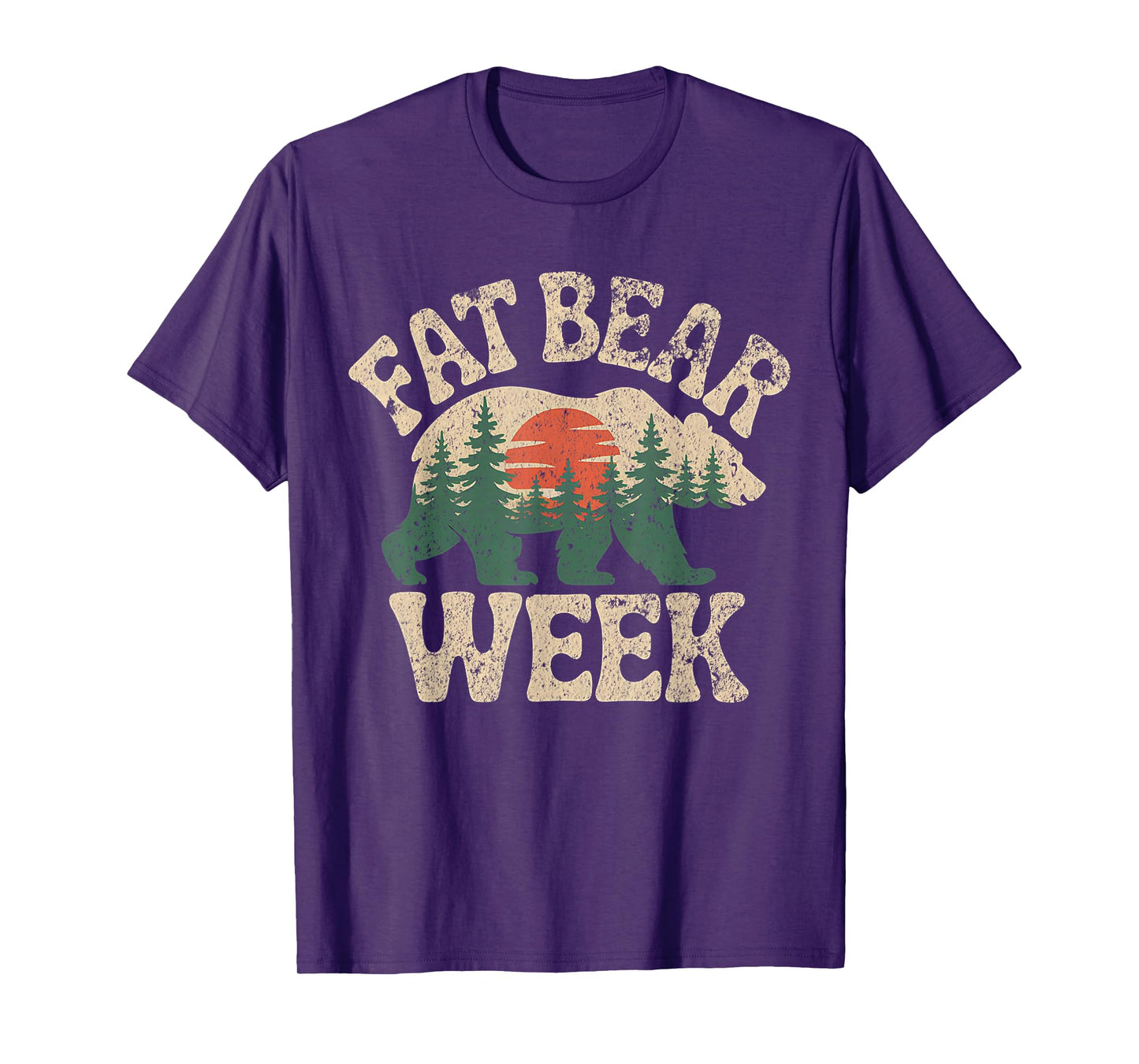Fat Bear Week Nature Lover Planet Protection Wild Animals T-Shirt