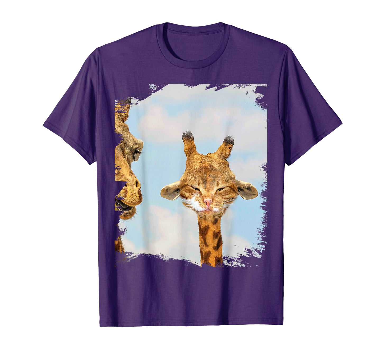 Girat Cat Giraffe Hybrid Men Women Kids T-Shirt