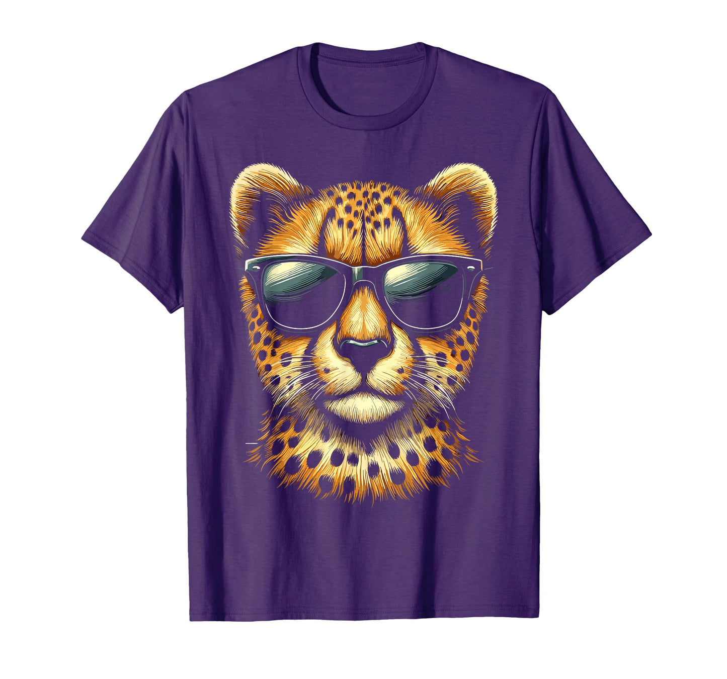 Cheetah with Sunglasses Cheetah Animal T-Shirt