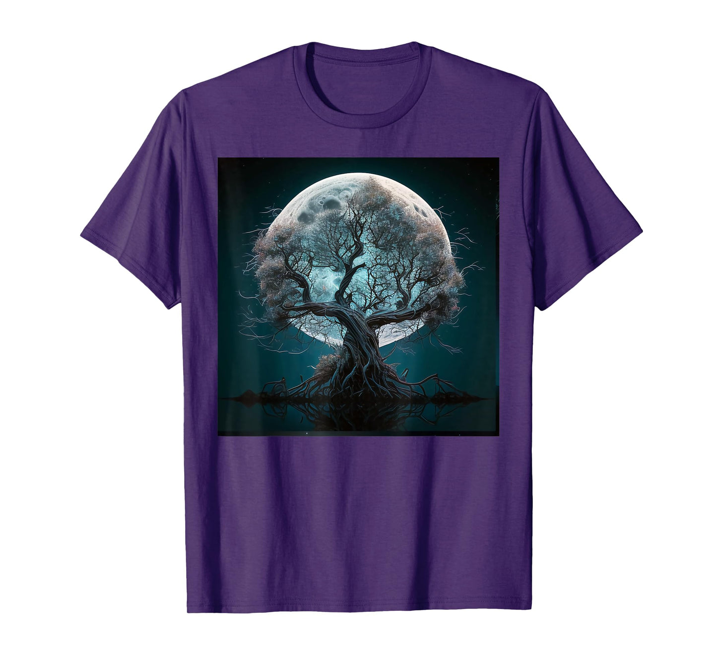 Yoga Meditation Celtic Gifts for Spiritual People Tree of Life Symbol Celtic Tree Yggdrasil Unisex Adult T-Shirt Black Small