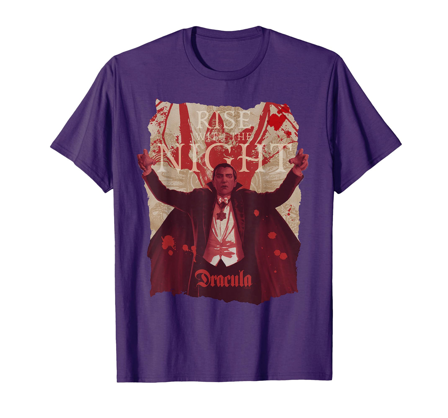 Universal Monsters Dracula Rise With The Night T-Shirt