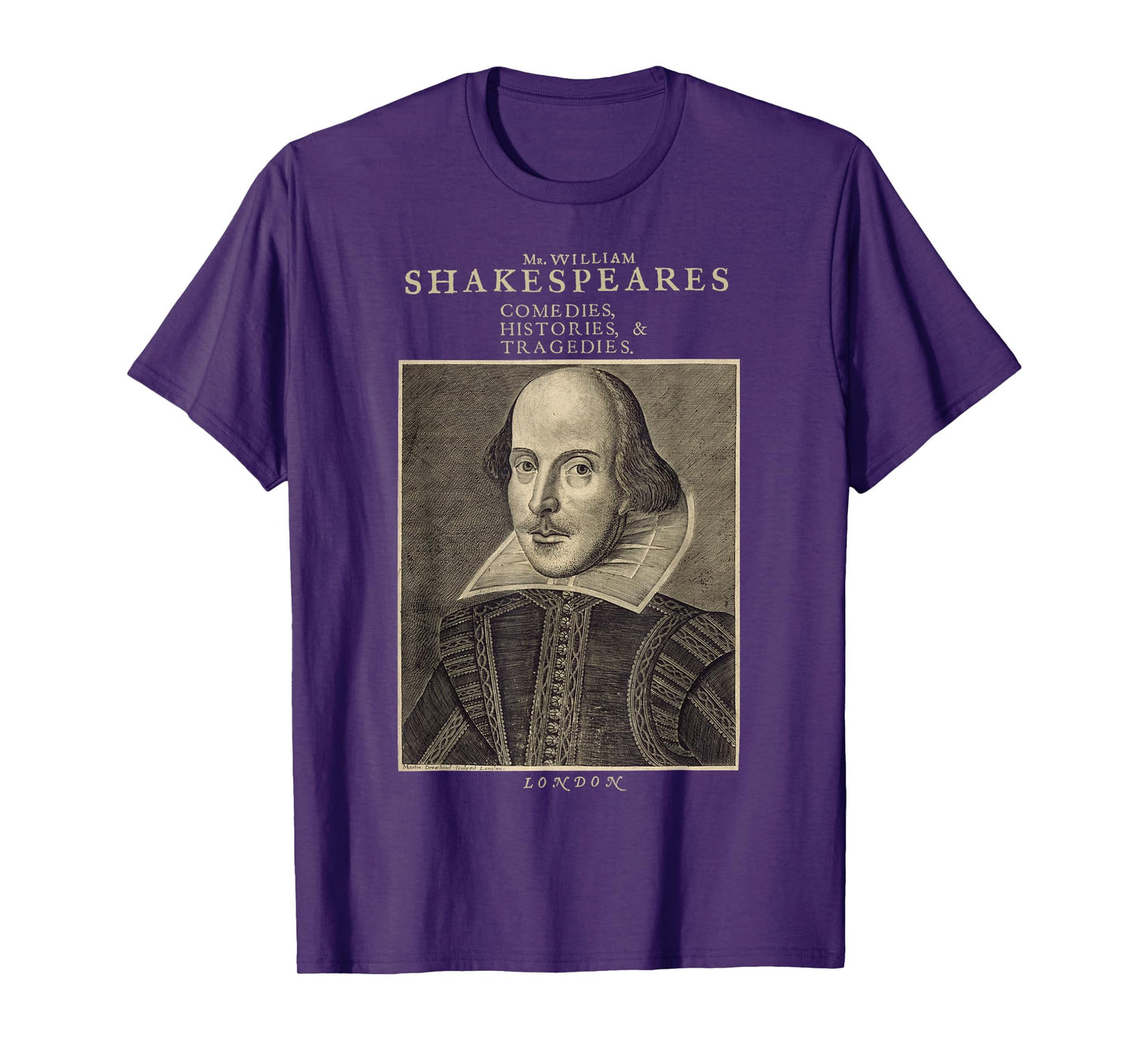 Vintage Shakespeare Literature - William Shakespeare Play T-Shirt