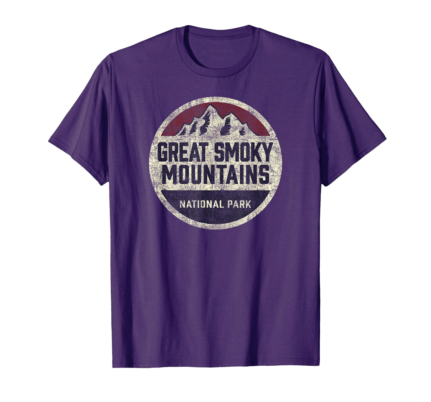 Great Smoky Mountains National Park Shirt Kids Mens Vintage T-Shirt