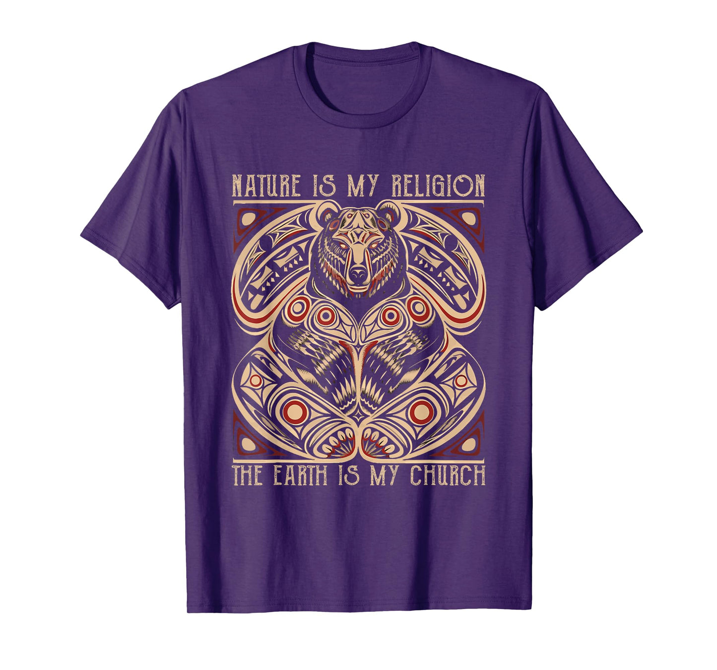 Nature Is My Religion The Earth Is My Church T-Shirt