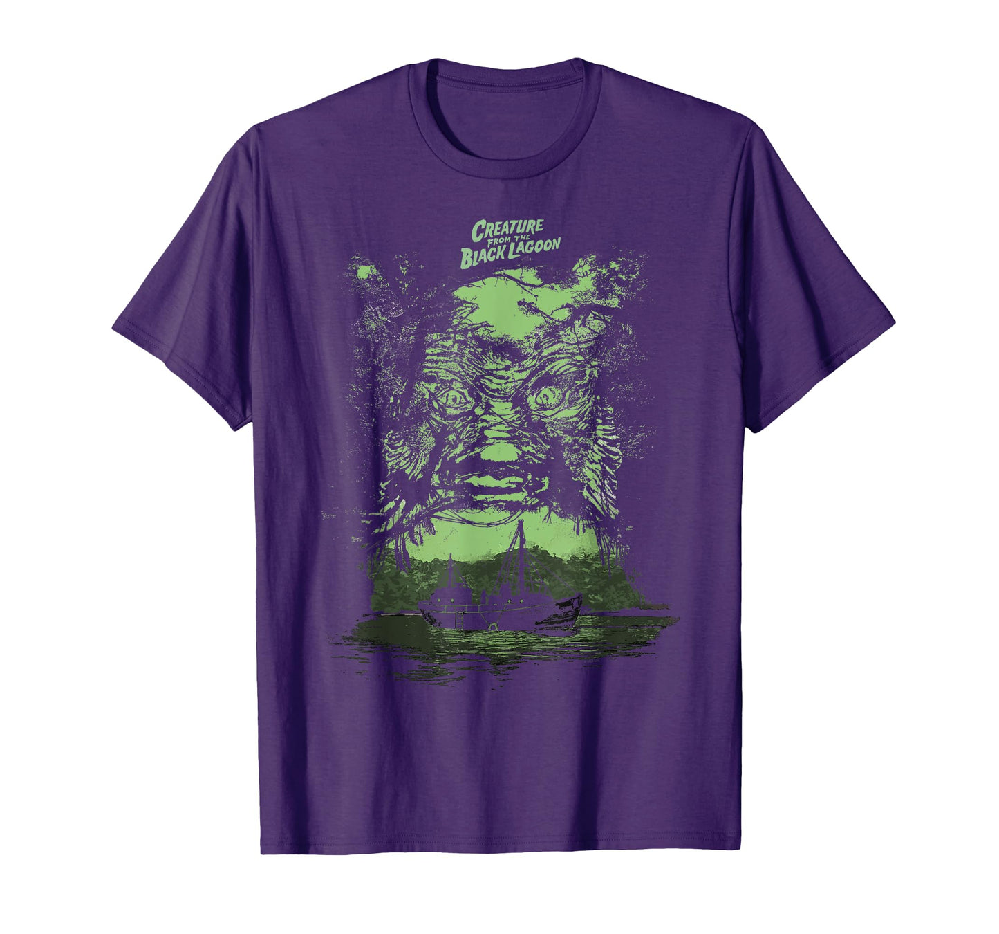 Universal Monsters Creature From The Black Lagoon Illusion T-Shirt