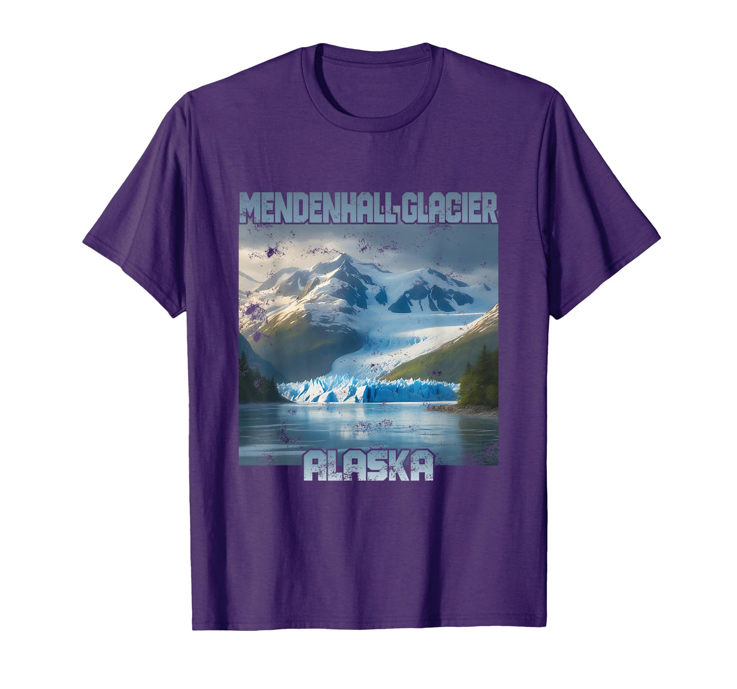 Vintage Mendenhall Glacier Alaska T-Shirt