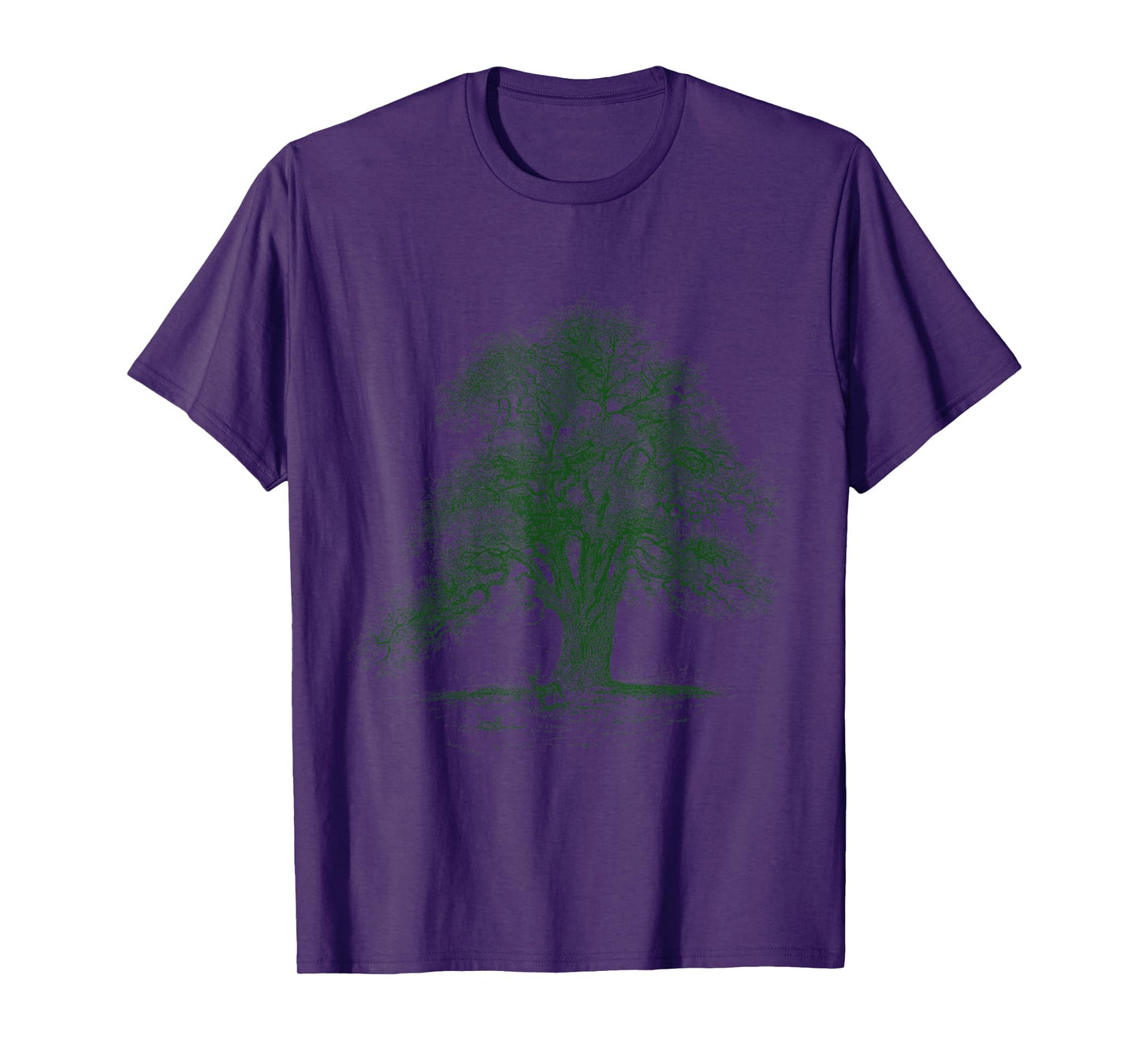 Oak Tree T-Shirt. Tree Natural Oak Tree Woodsman Tee
