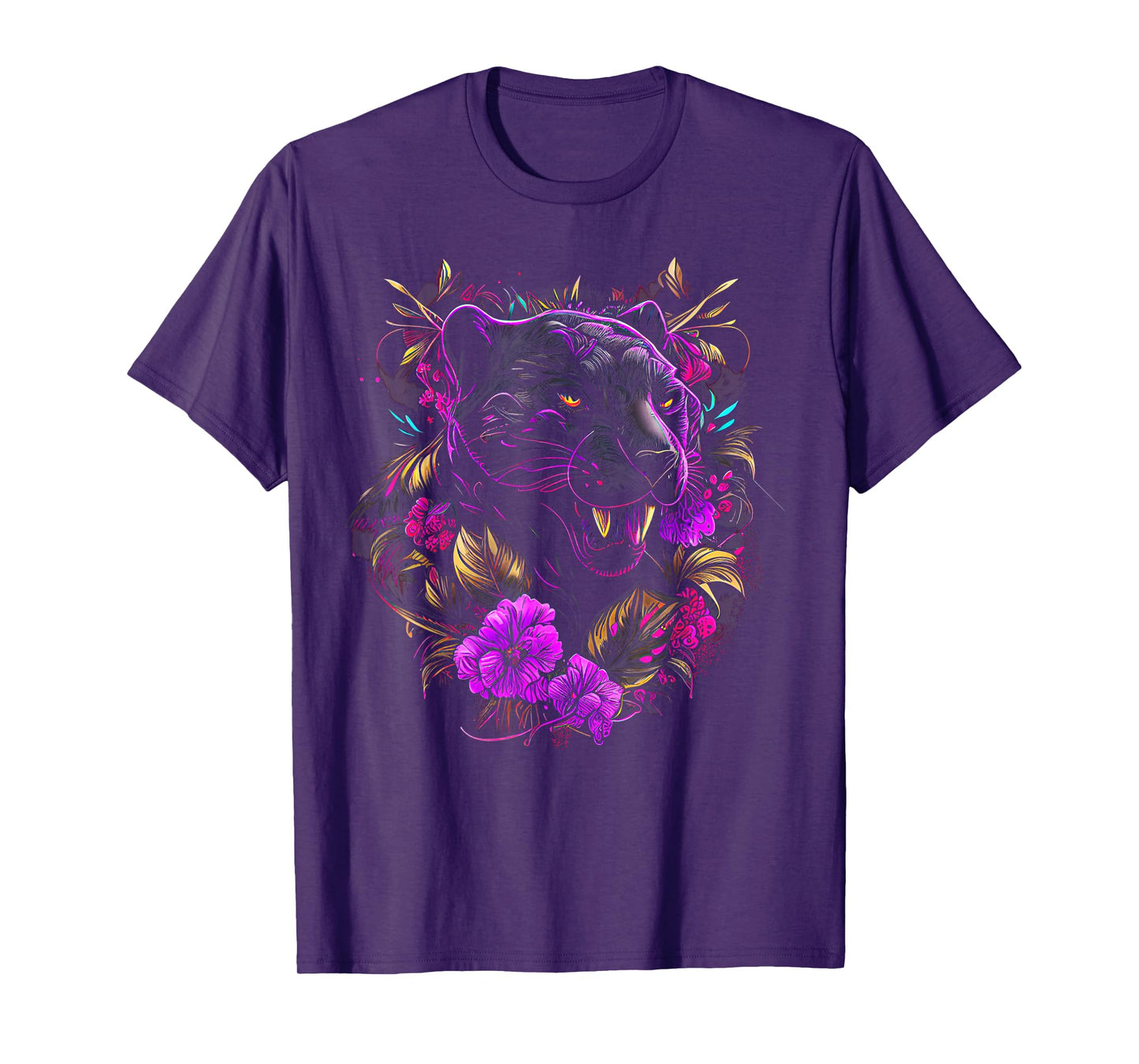 Panther Lover animal Big Cat Panther Animal black Men Women Girls Kids T-Shirt