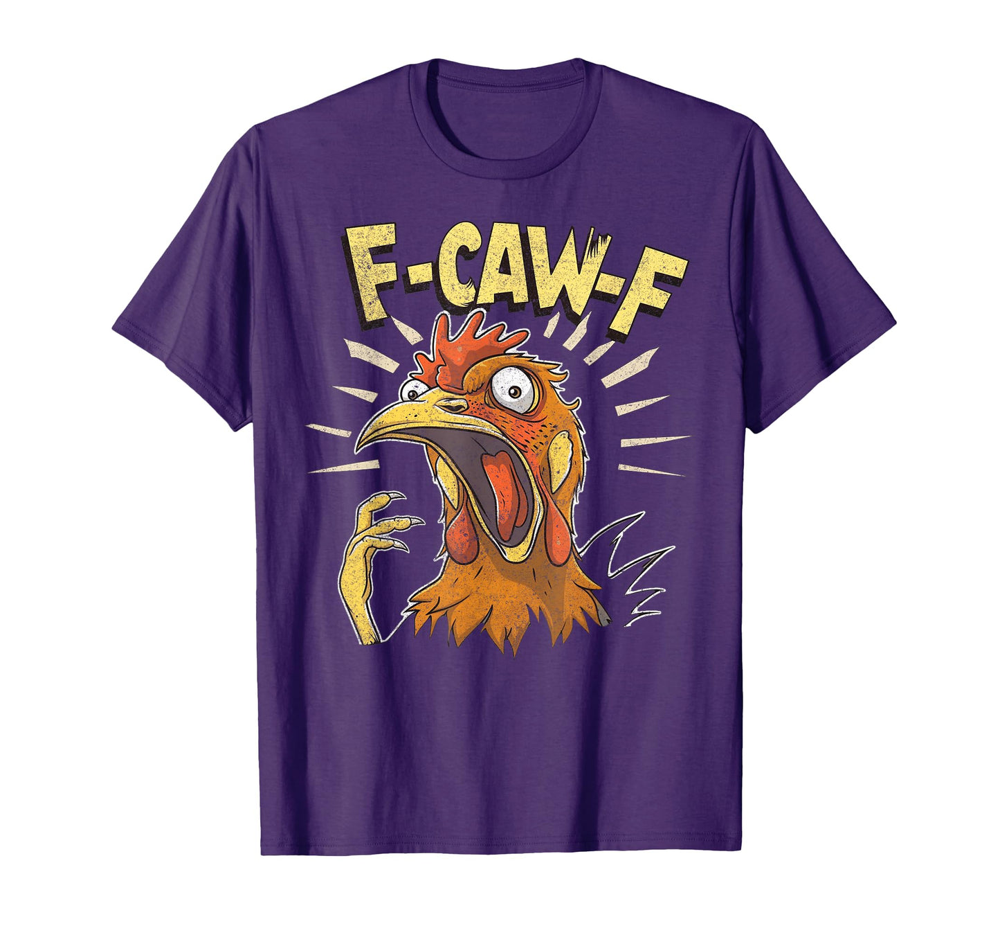 Funny F-Caw-F Chicken Fcawf Chicken Funny T-Shirt