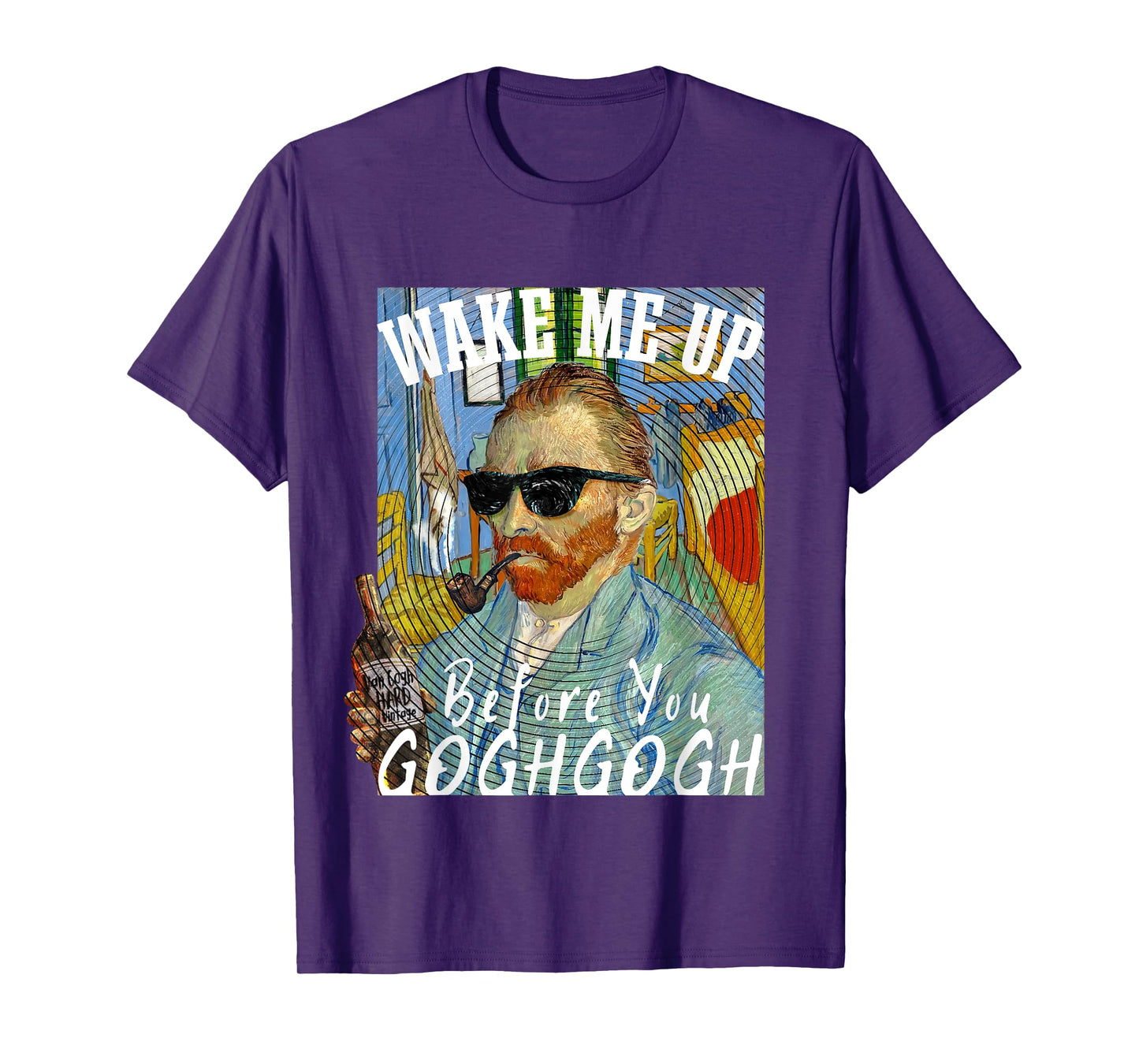 Wake Me Up Before You Gogh Gogh Funny Van Gogh Art Pun T-Shirt
