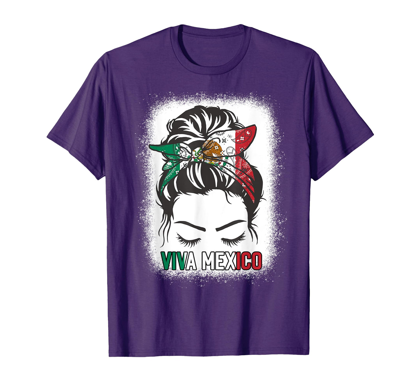 Mexico Independence Day Viva Mexican Flag Pride Hispanic T-Shirt for Women Men