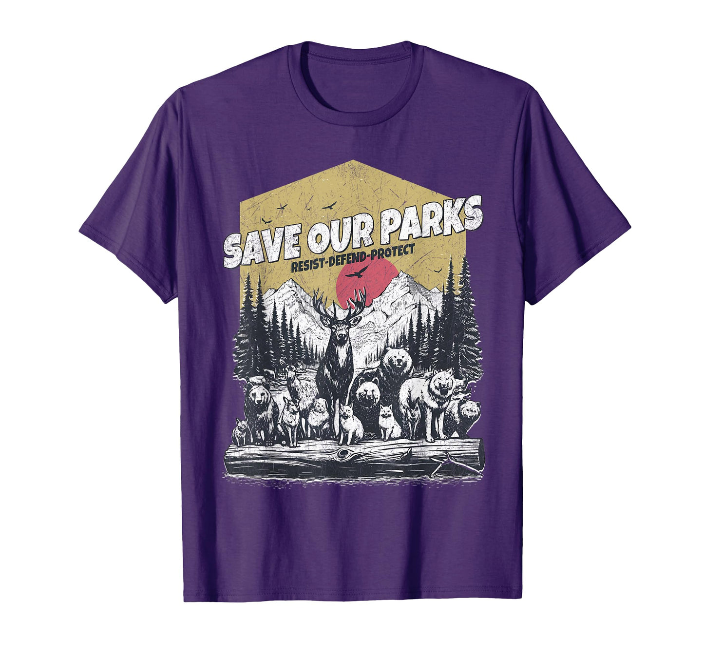 Save Our Parks Resist National Park Protect T-Shirt