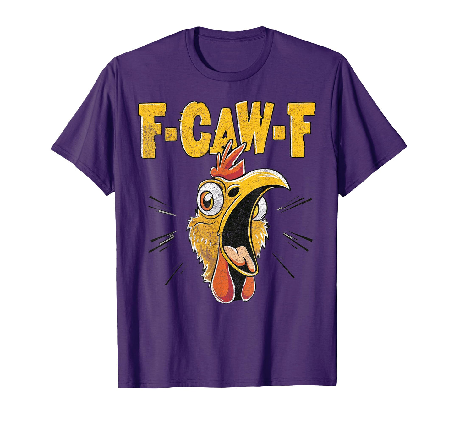 Funny F-Caw-F Chicken Fcawf Chicken Funny T-Shirt