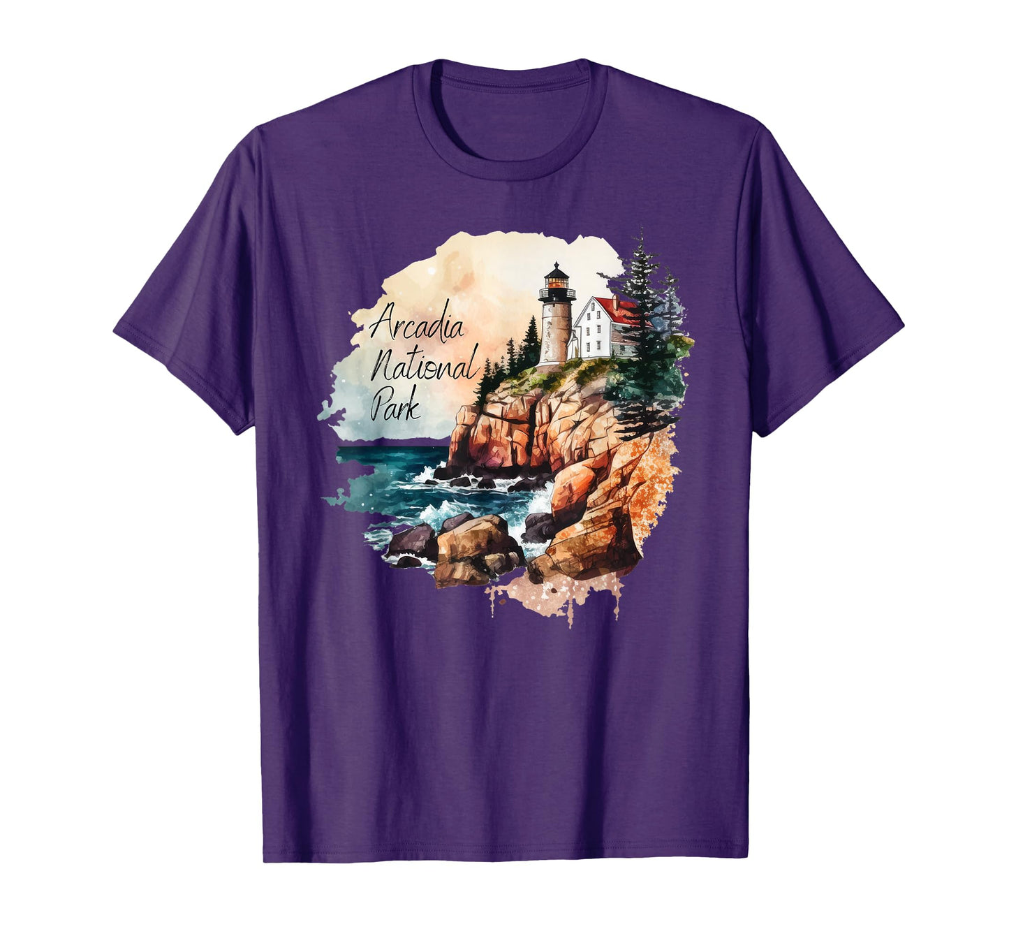 Arcadia National Park is Main Souviner is Travel Adventure T-Shirt