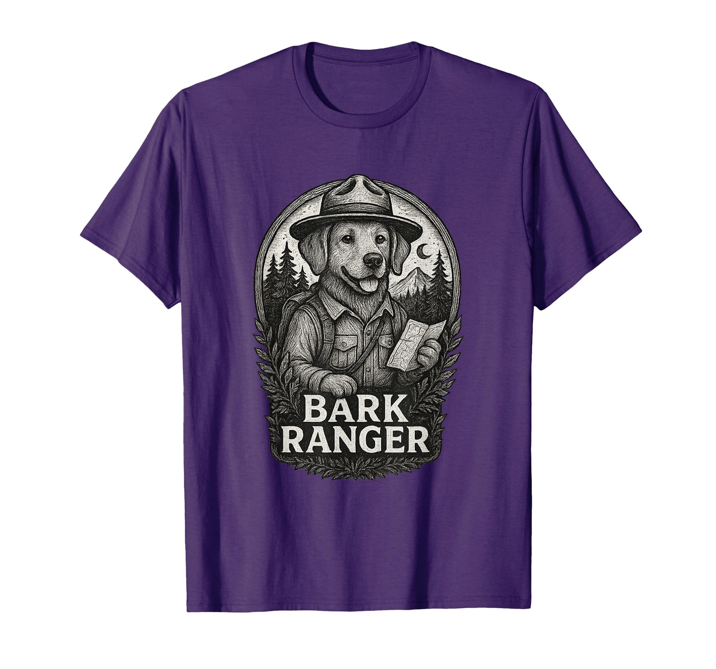 Bark Ranger Funny Park Rangers Dog Nature T-Shirt