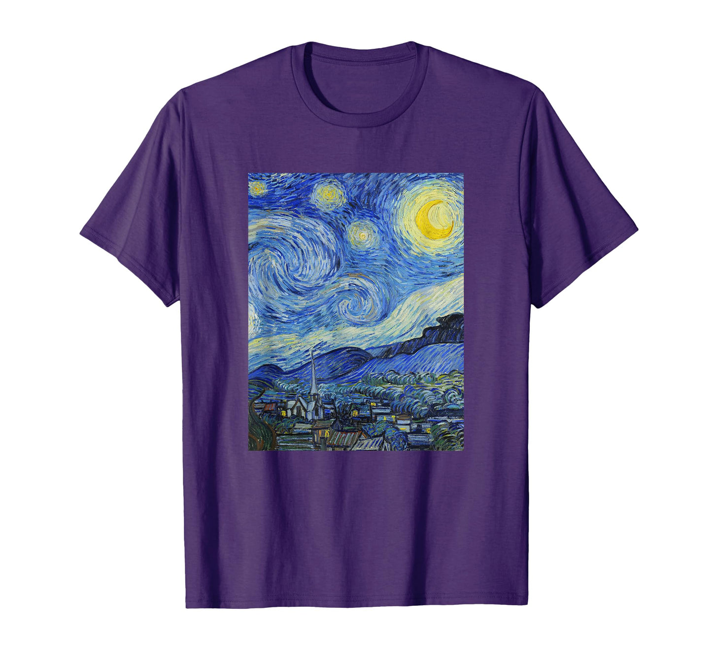Van Gogh Starry Night Art for Artists T-Shirt