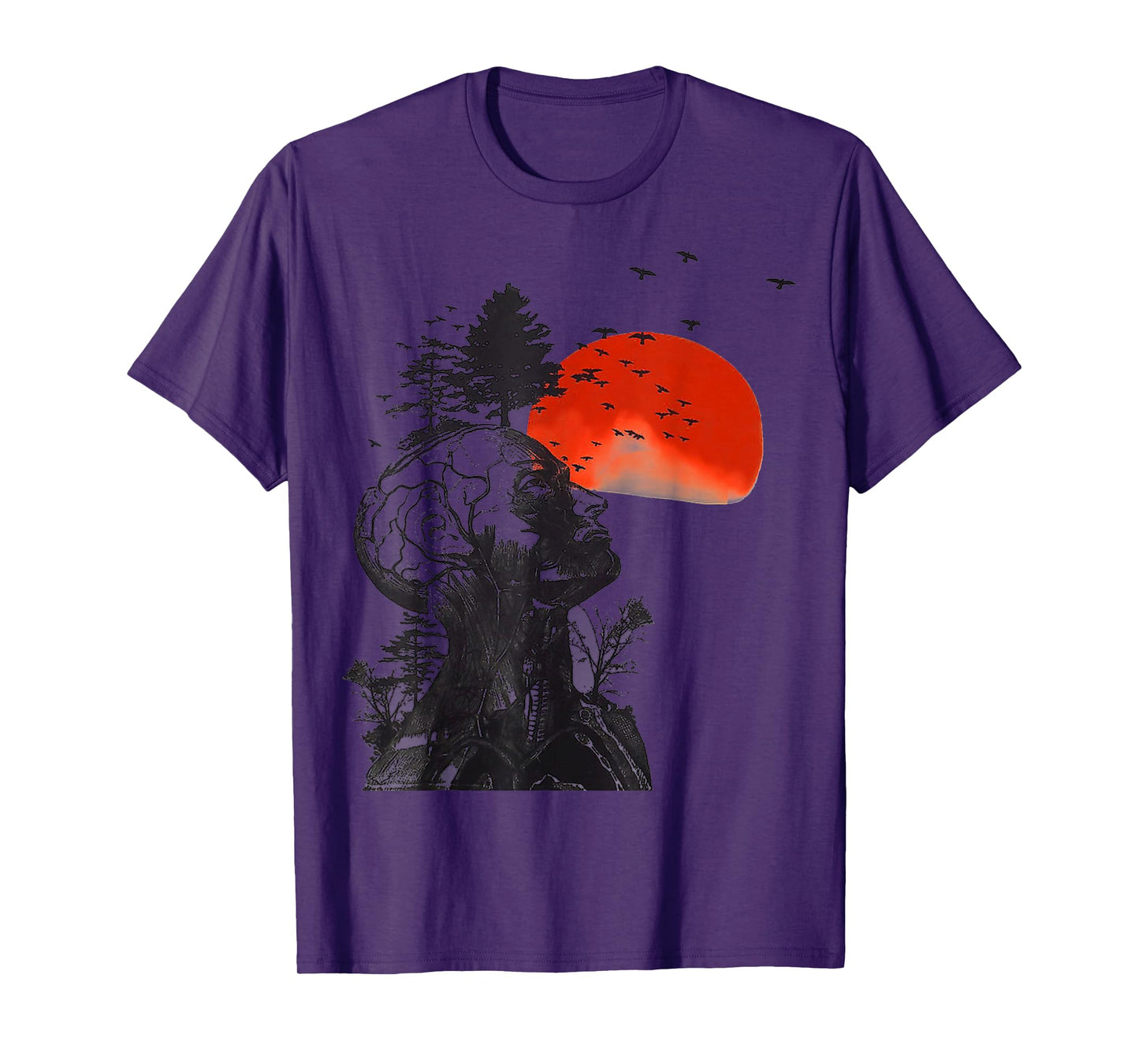 Hangover Human Tree Graphic T-Shirt
