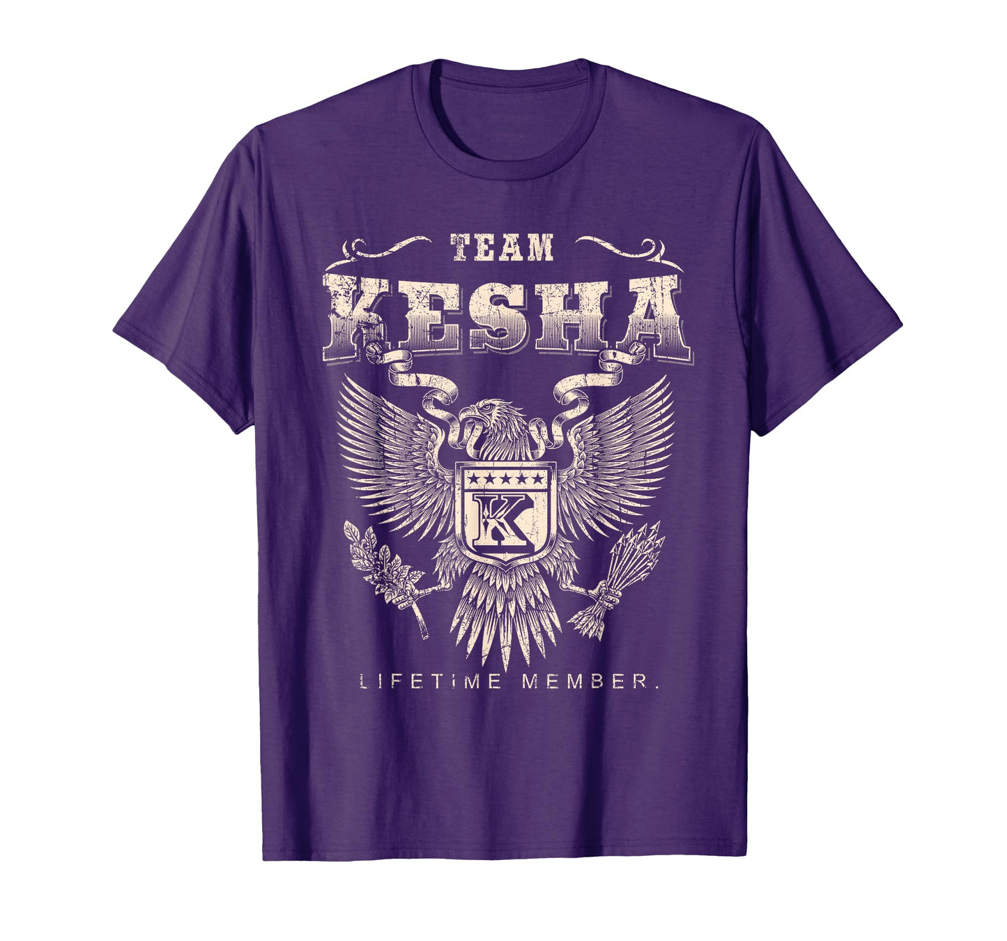 Team Kesha Lifetime Member - Kesha Name T-Shirt