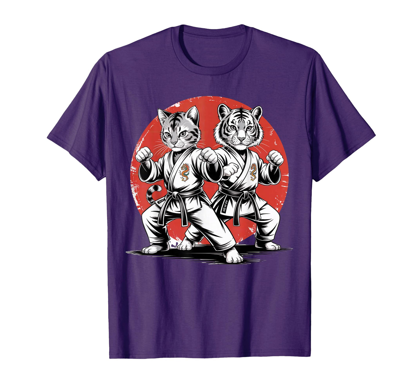 Karate Cat Tiger Karate Gi Karate Japanese Stuff Karate T-Shirt