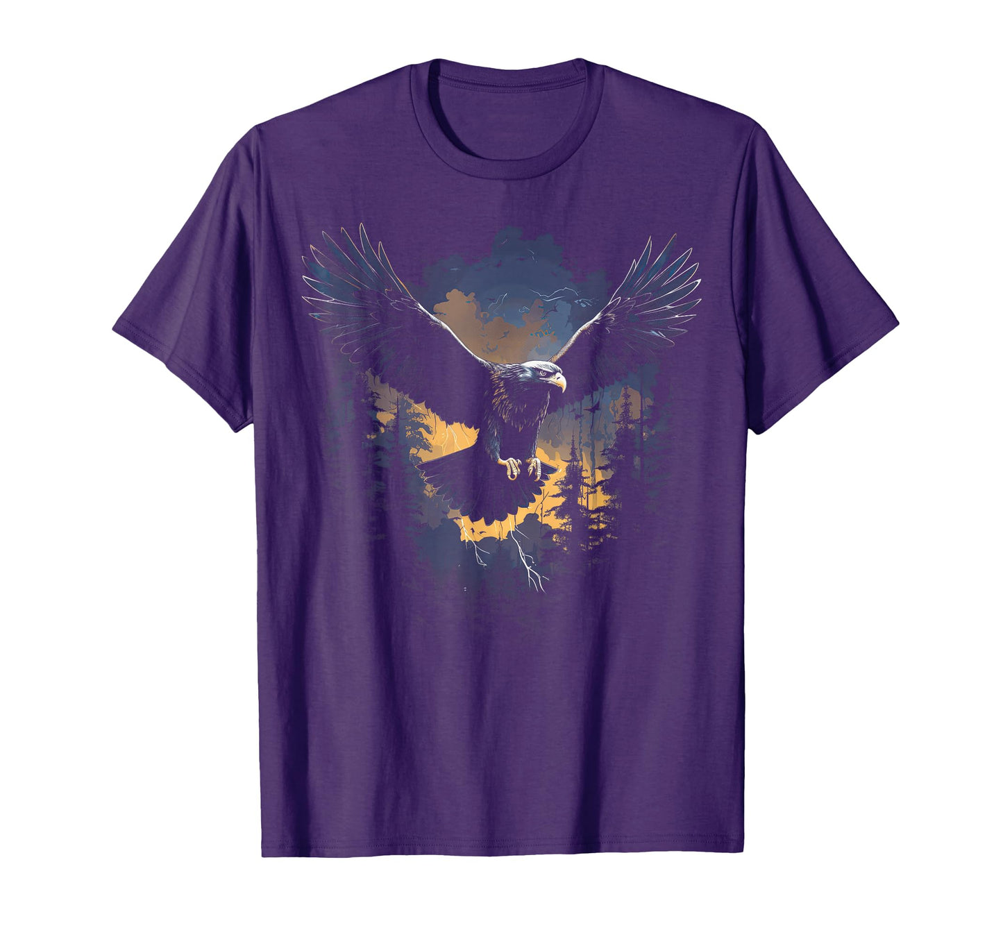 Eagle Forest Animal Wildlife T-Shirt