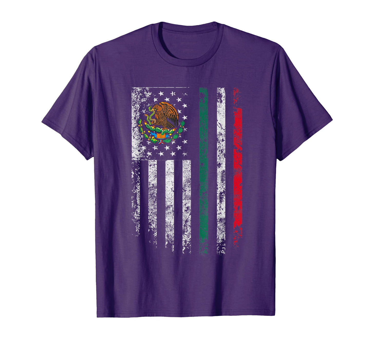 Mexico Flag Shirt Gift 4th Of July USA American Mexican Flag Women Kids Men T-Shirt