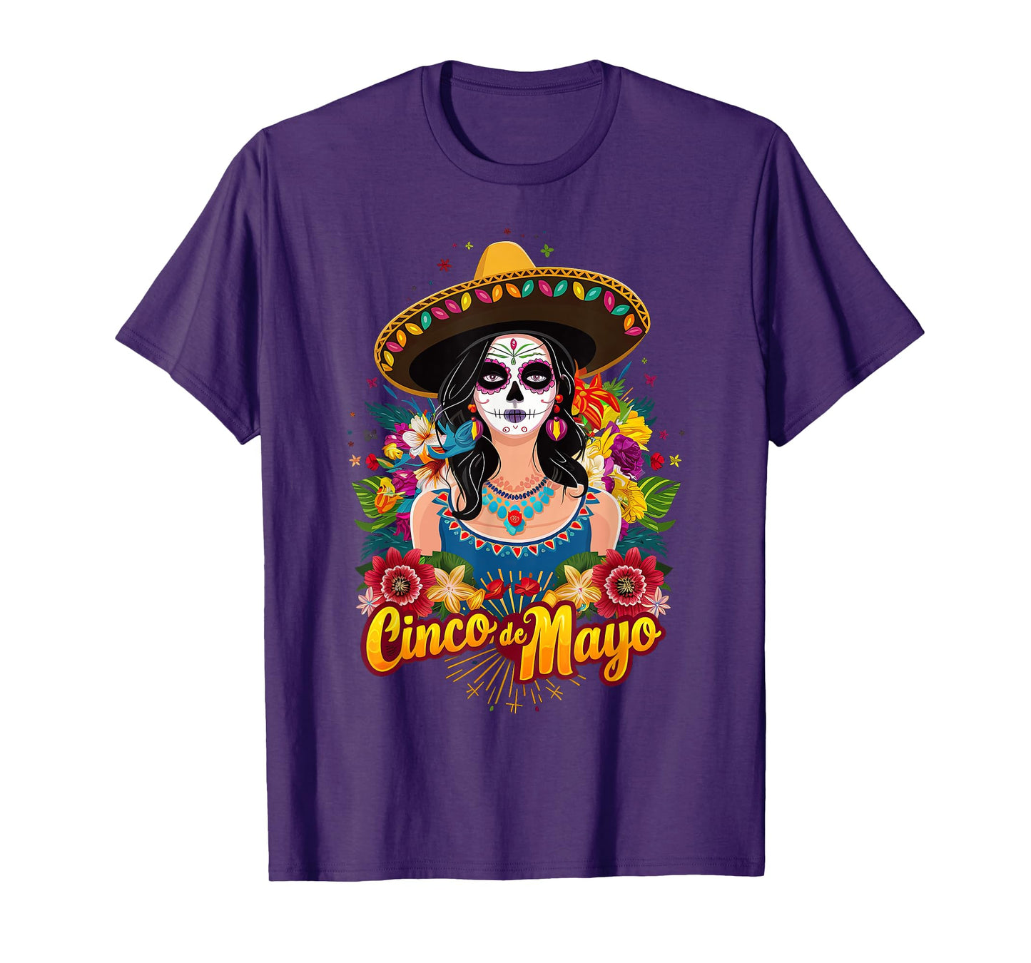 Cinco De Mayo Girl Mexican Fiesta 5 De Mayo T-Shirt