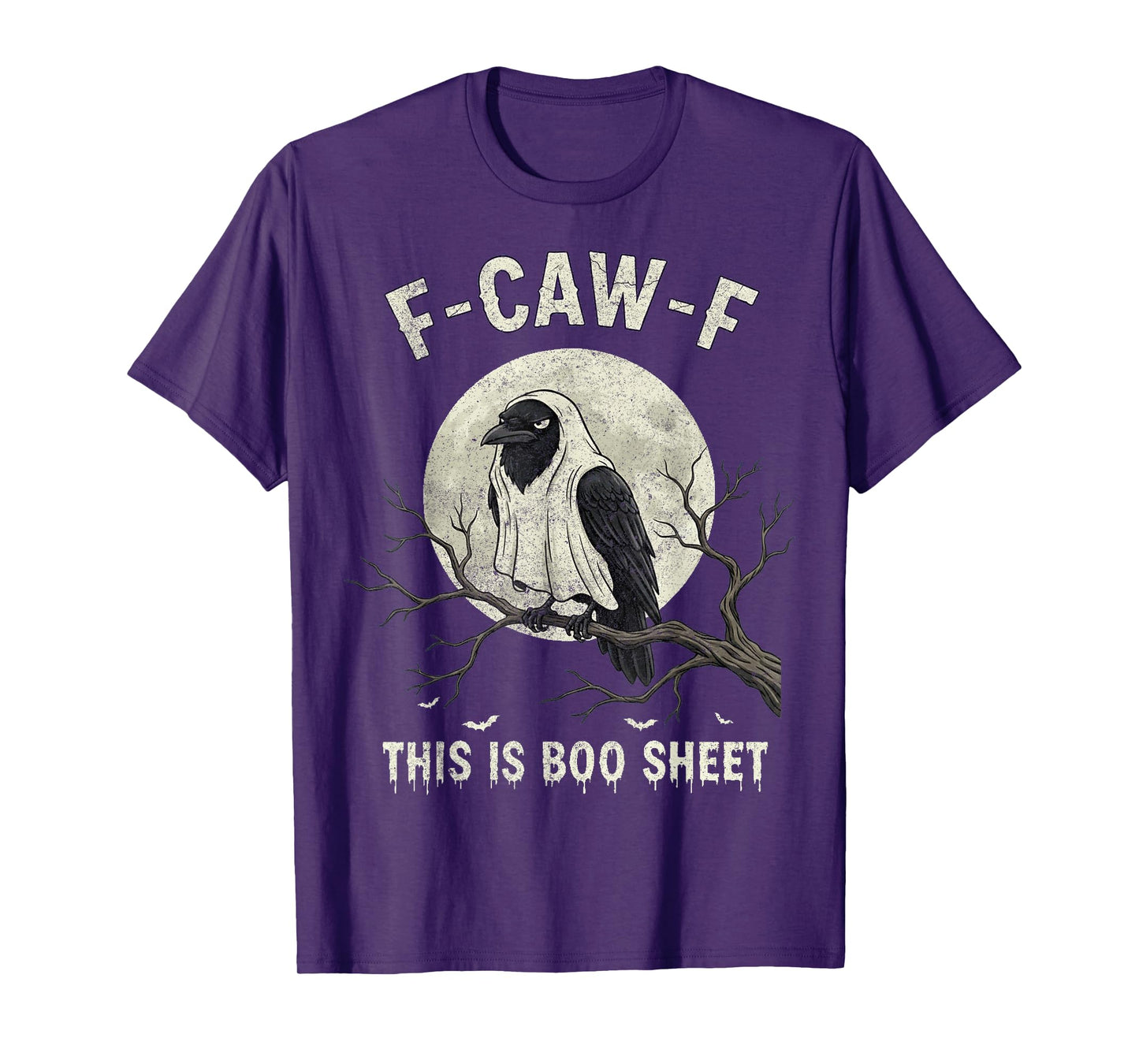 F-Caw-F This is Boo Sheet Ghost Halloween Costume Funny T-Shirt