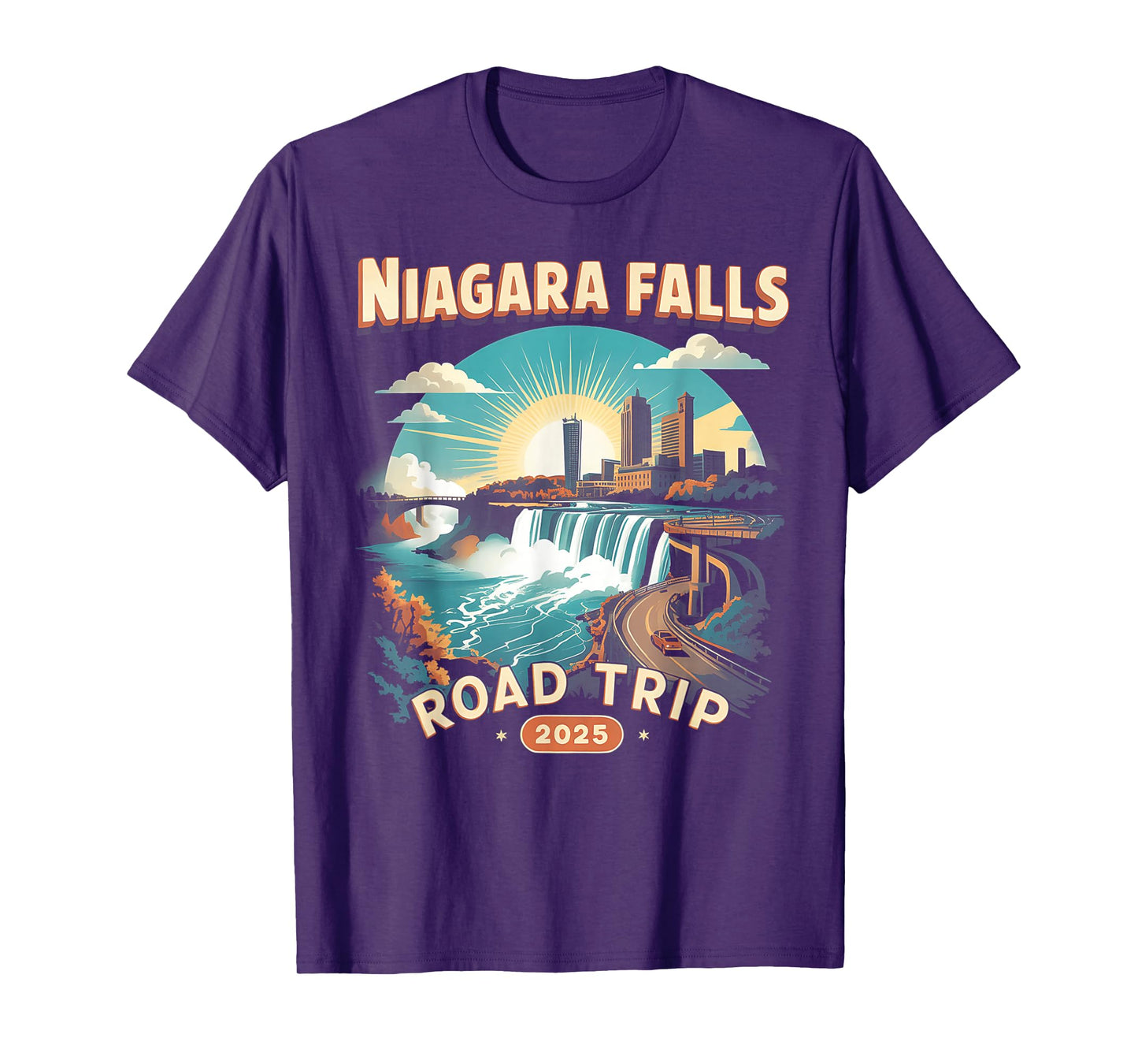 Niagara Falls Road Trip Family Vacation Trip Men Woman T-Shirt