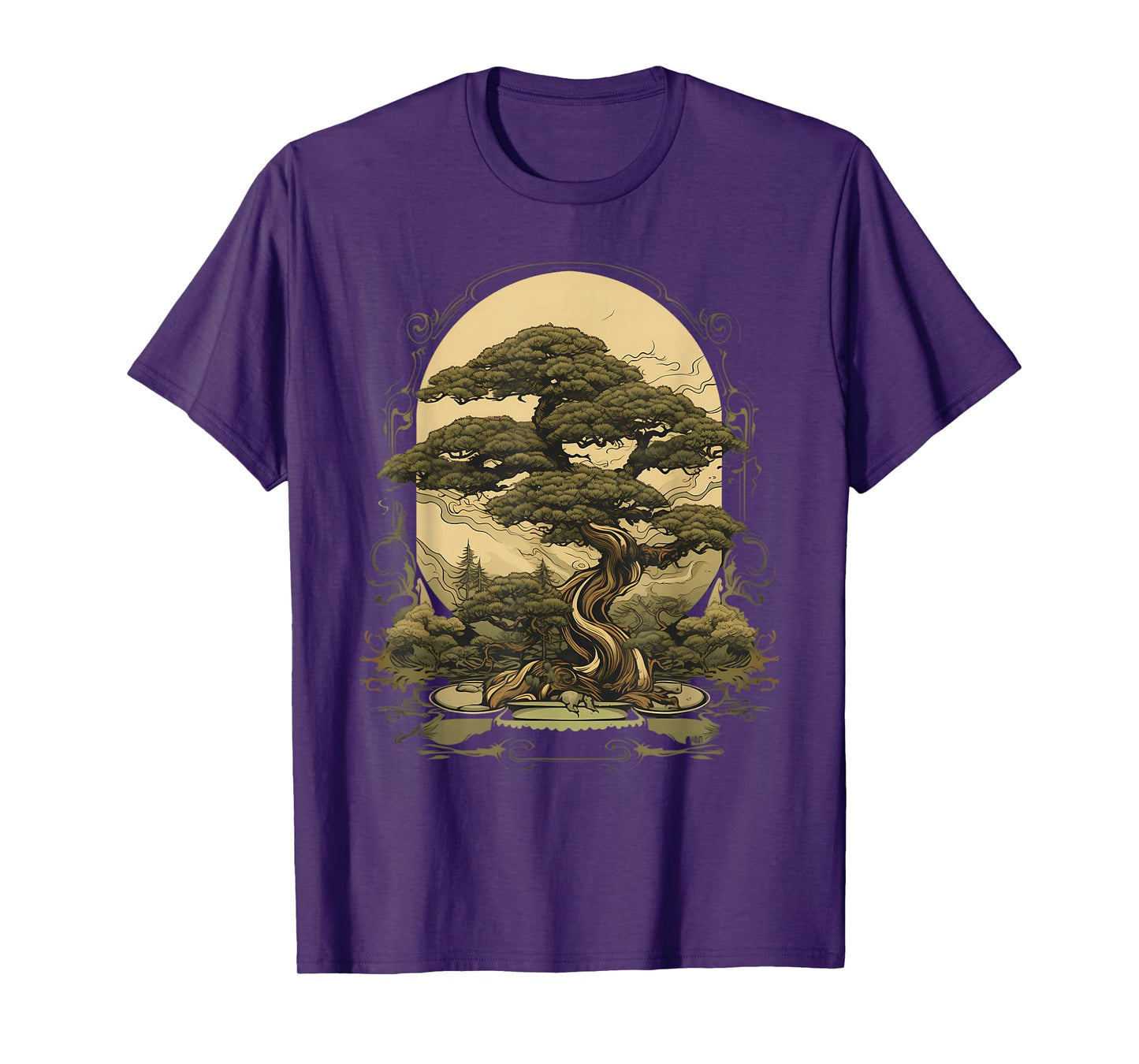 Japanese Gardening Art Bonsai Tree T-Shirt