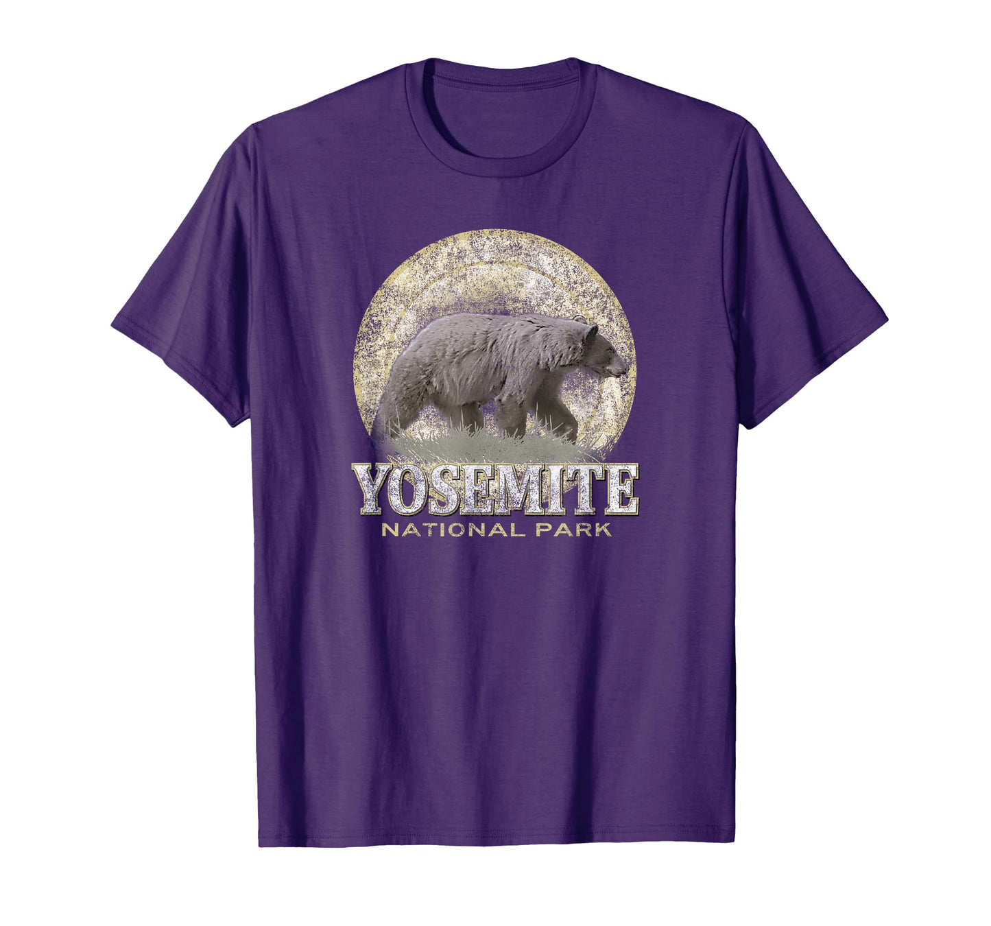 Yosemite National Park Black Bear Graphic T-Shirt
