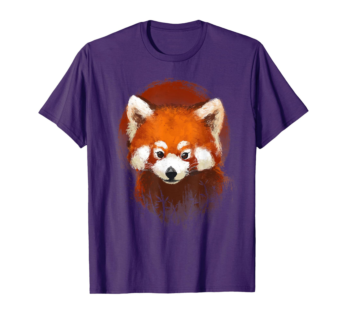 Cute Red Panda Sunset T-Shirt