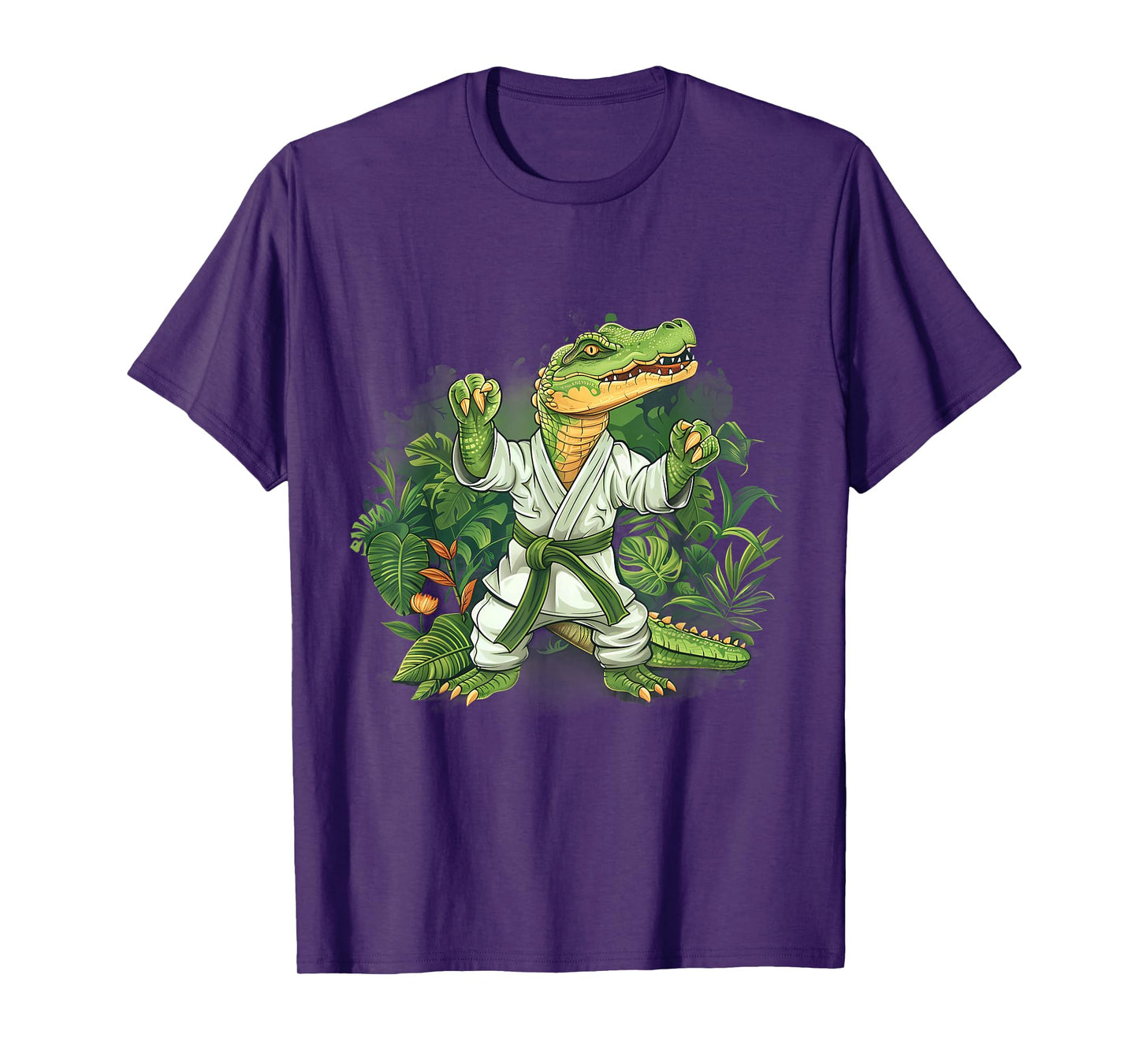 Judo Crocodile Nature Kickboxing Taekwondo Martial Arts T-Shirt