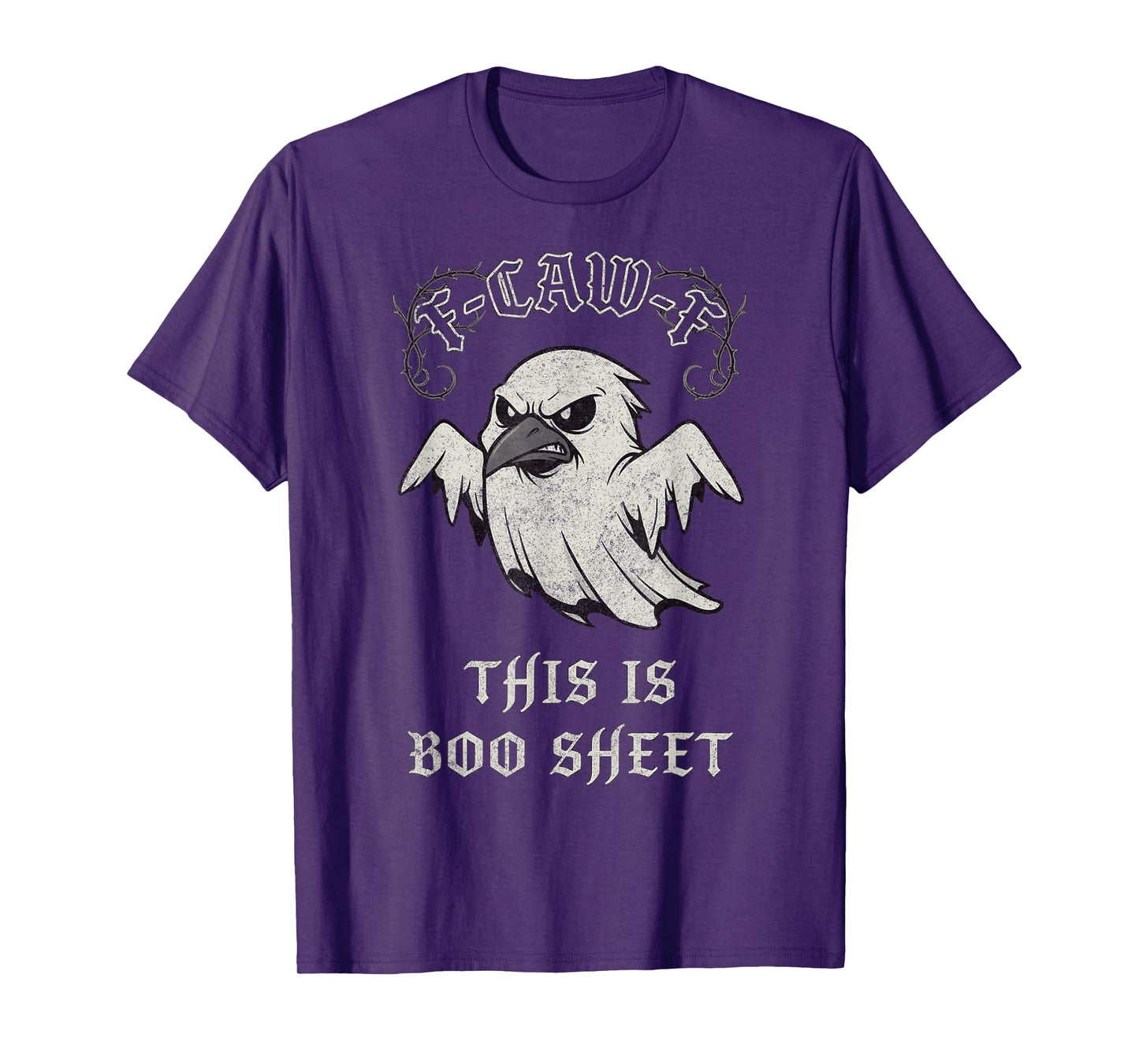 F-Caw-F This is Boo Sheet Ghost Halloween Costume Funny T-Shirt